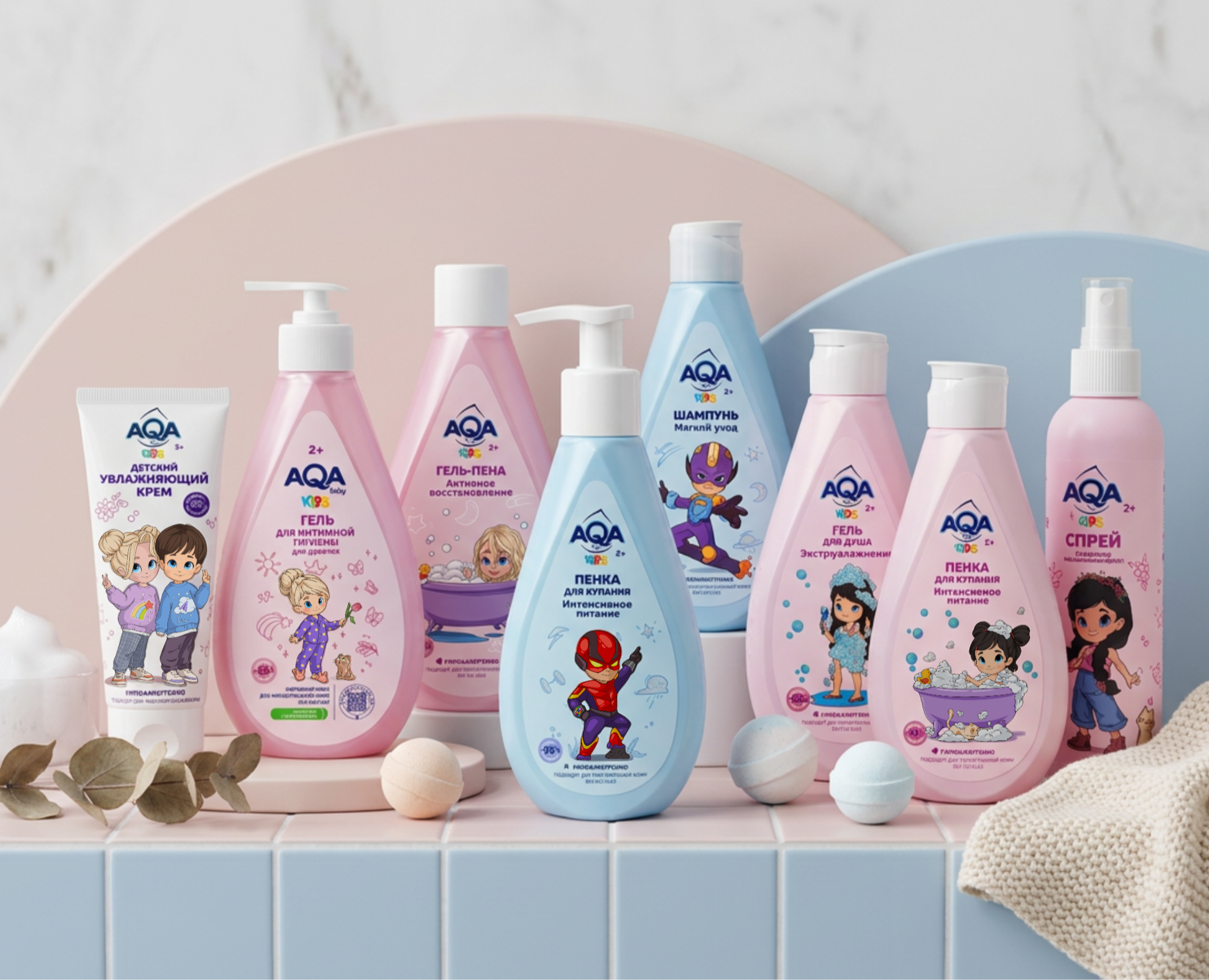 Дизайн упаковки для детской продукции — Брендинг, Иллюстрация на Dprofile