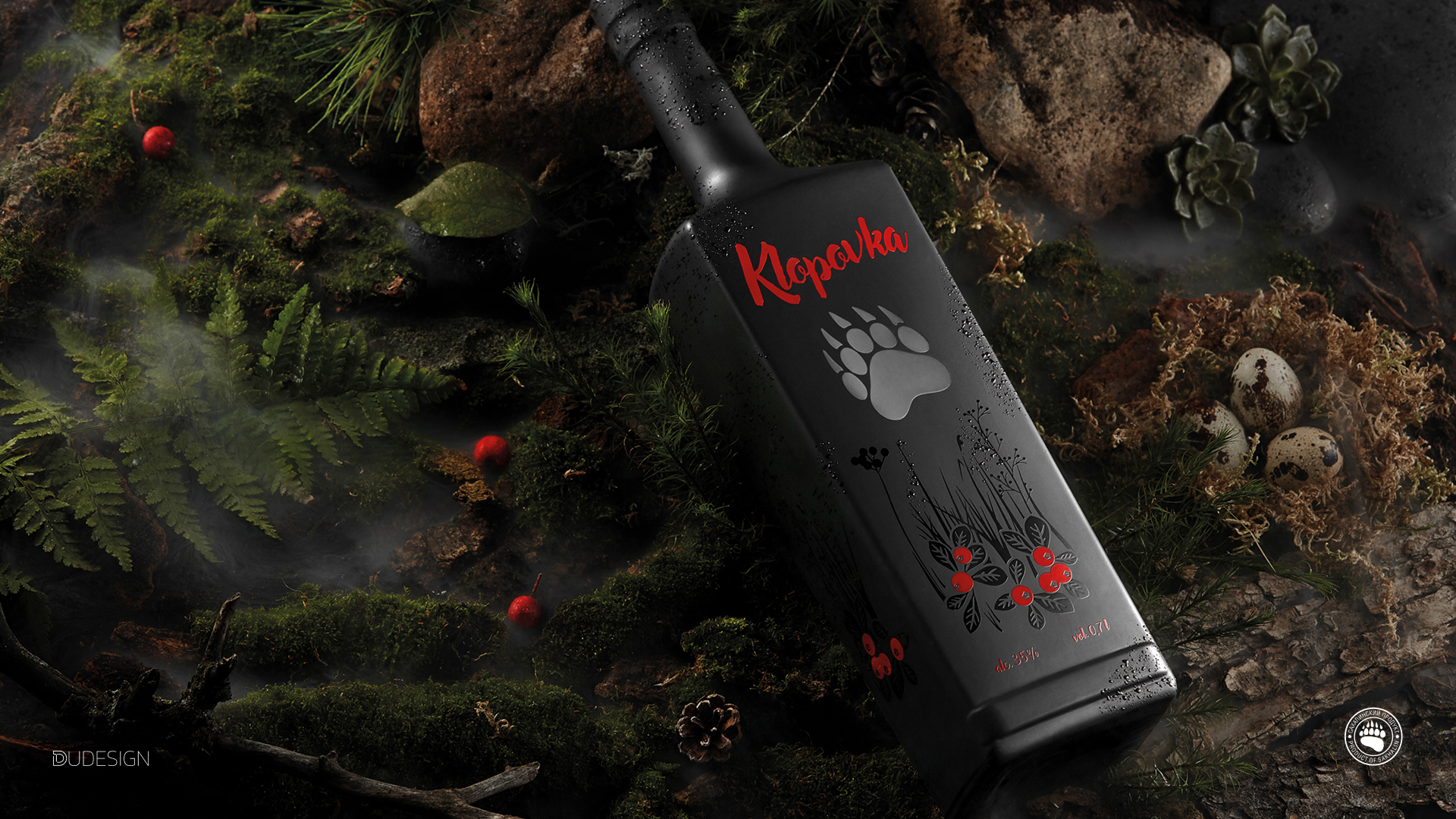 Klopovka. Айдентика и упаковка премиальной настойки — Изображение №1 — Брендинг на Dprofile