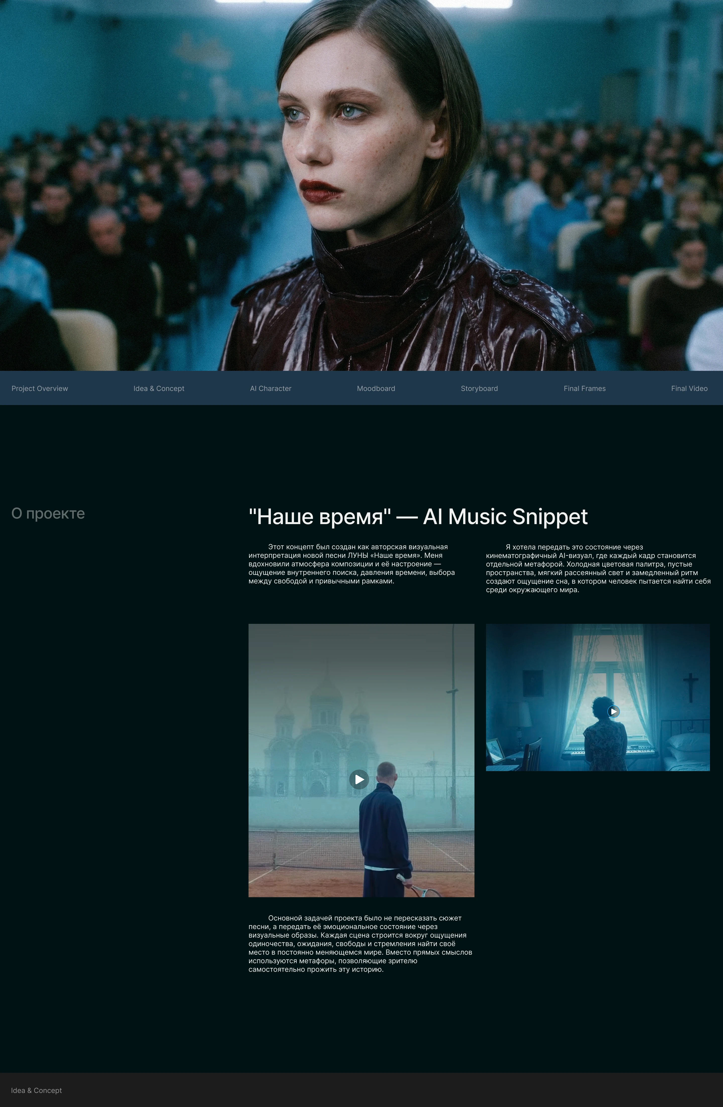 ЛУНА — «Наше время» | AI-видео | AI-video — Изображение №1 — Нейро на Dprofile