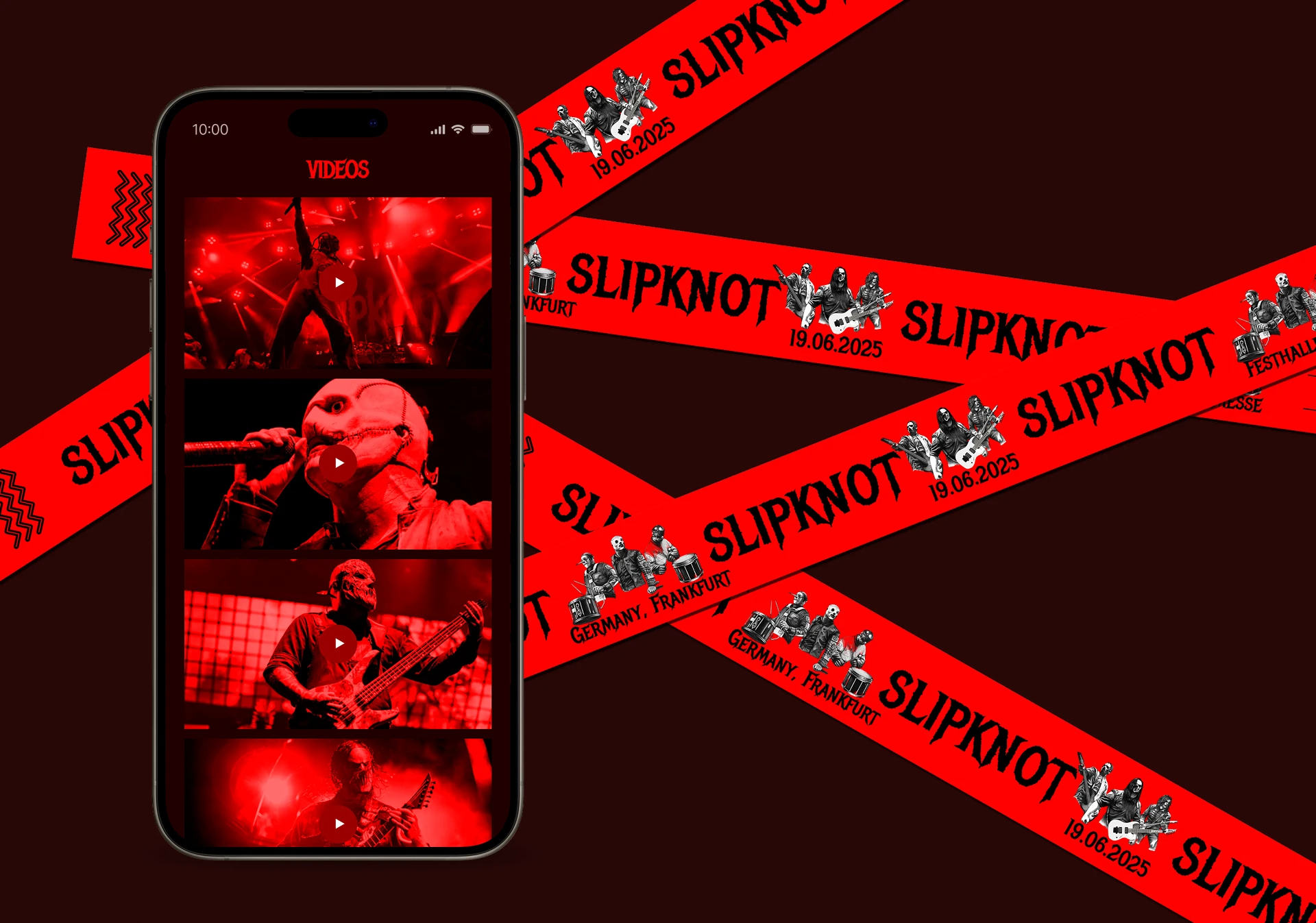Slipknot | Website Redesign — Изображение №8 — Интерфейсы на Dprofile