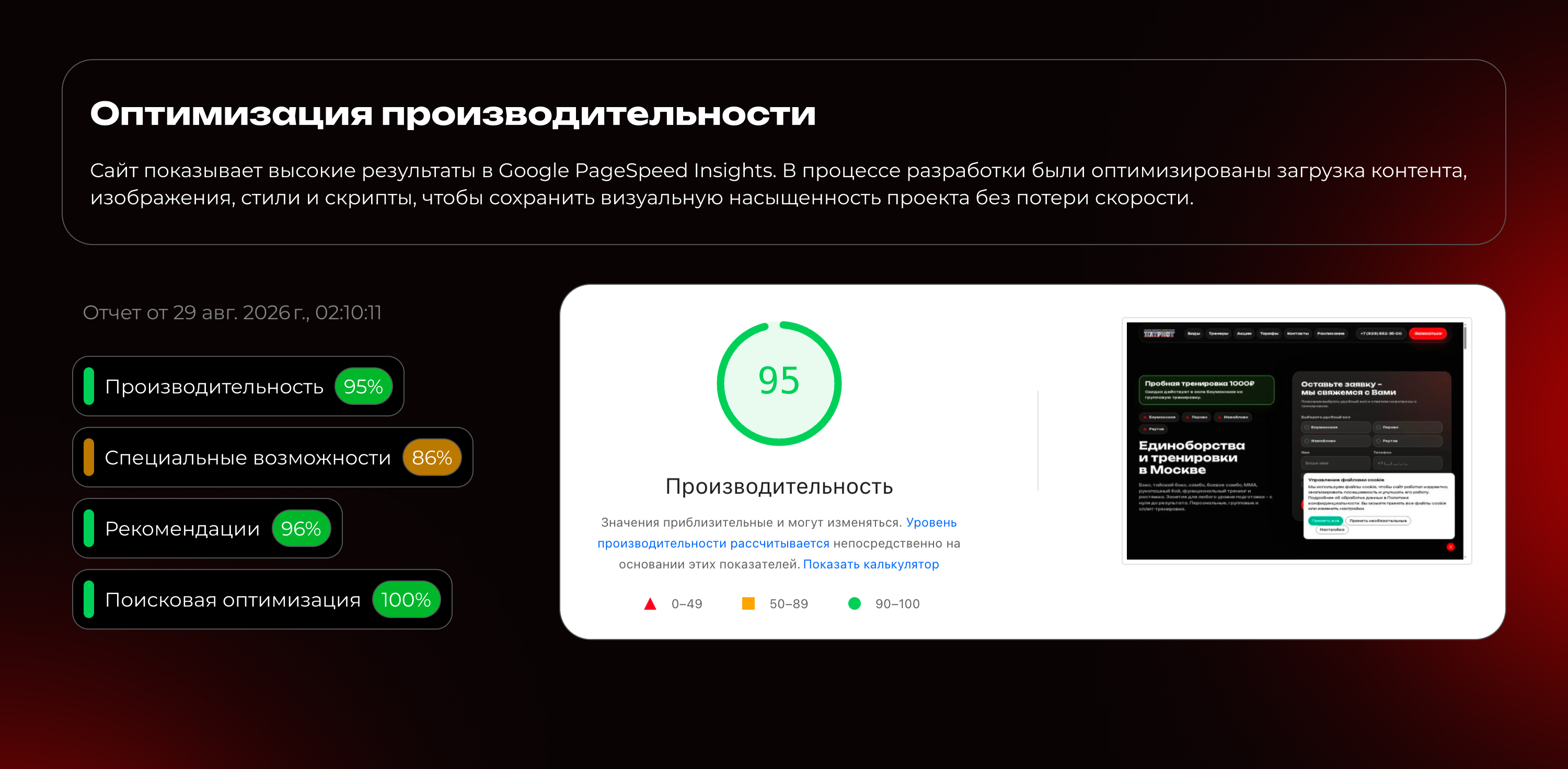 Patriot Gym — UX/UI, разработка и автоматизация — Изображение №13 — Интерфейсы на Dprofile