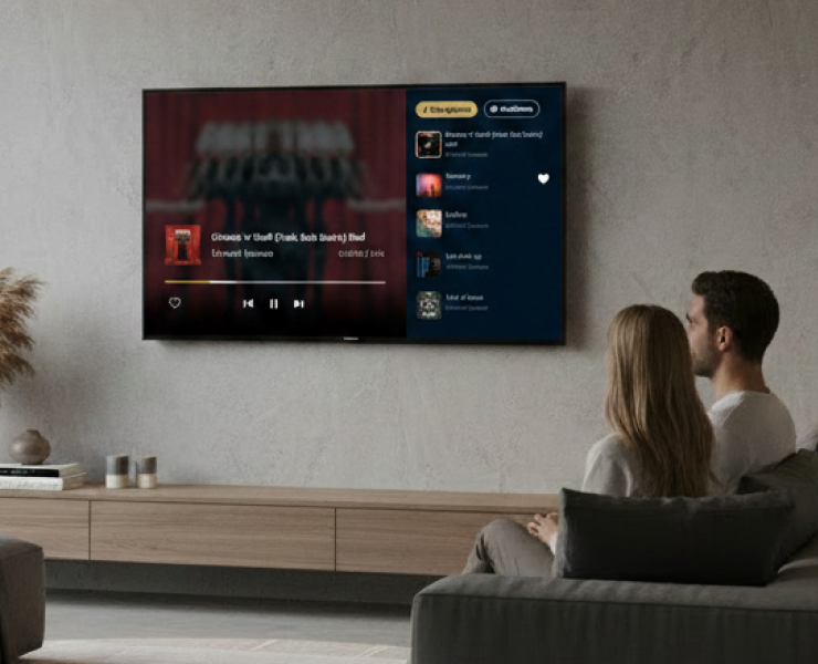 МТС Музыка на TV — Интерфейсы на Dprofile