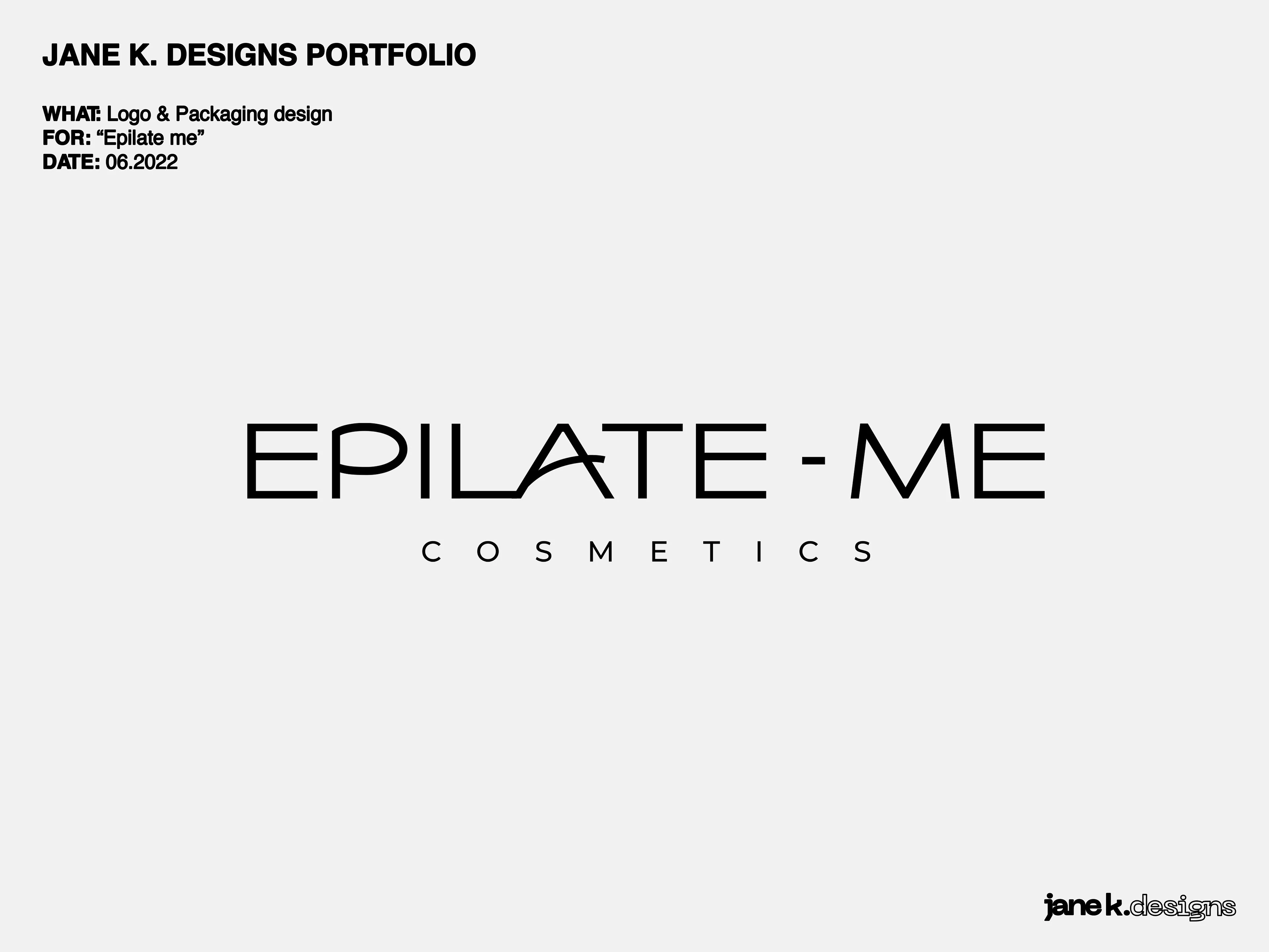Epilate Me — Изображение №2 — Брендинг, Промдизайн на Dprofile