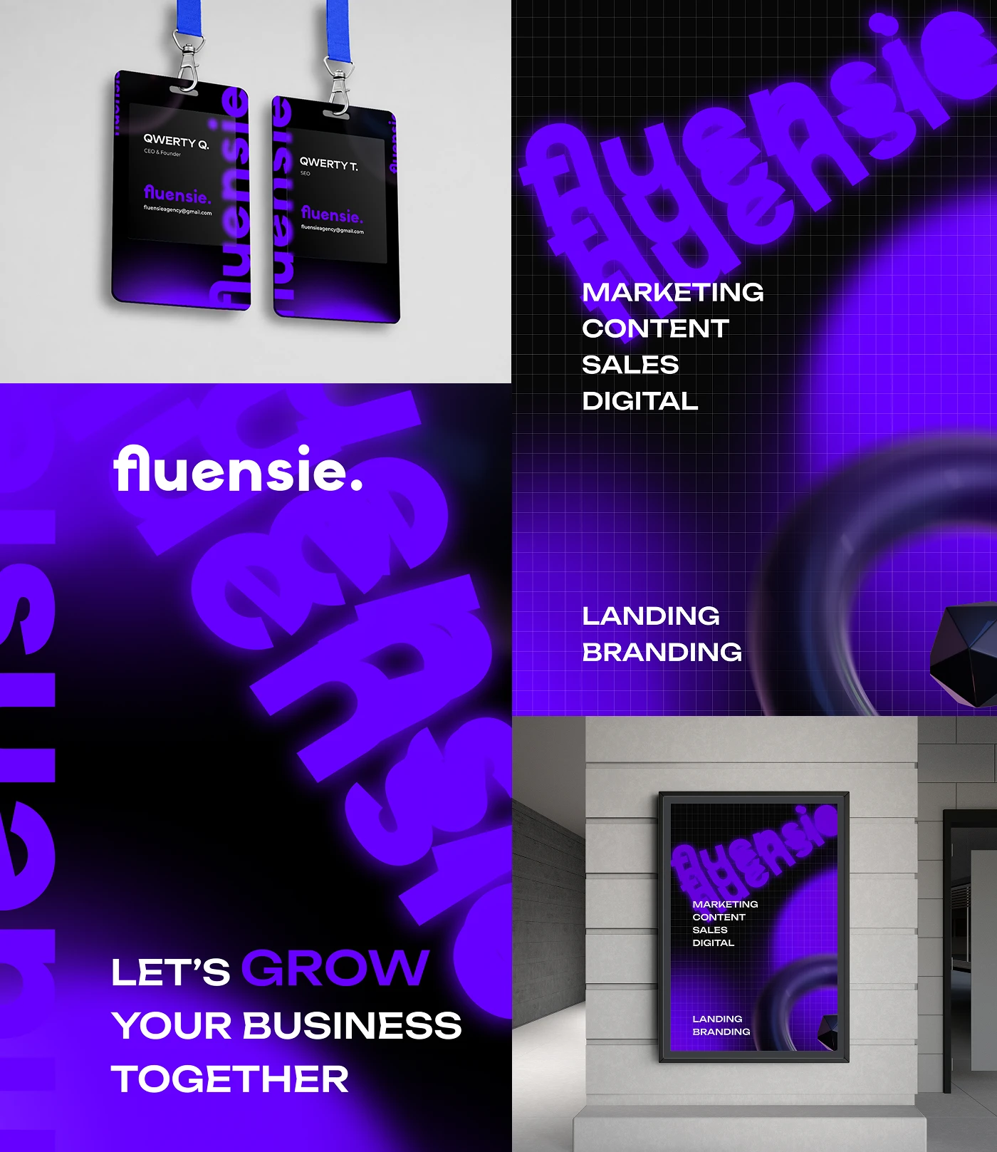 FLUENSIE BRANDING — Изображение №3 — Брендинг на Dprofile
