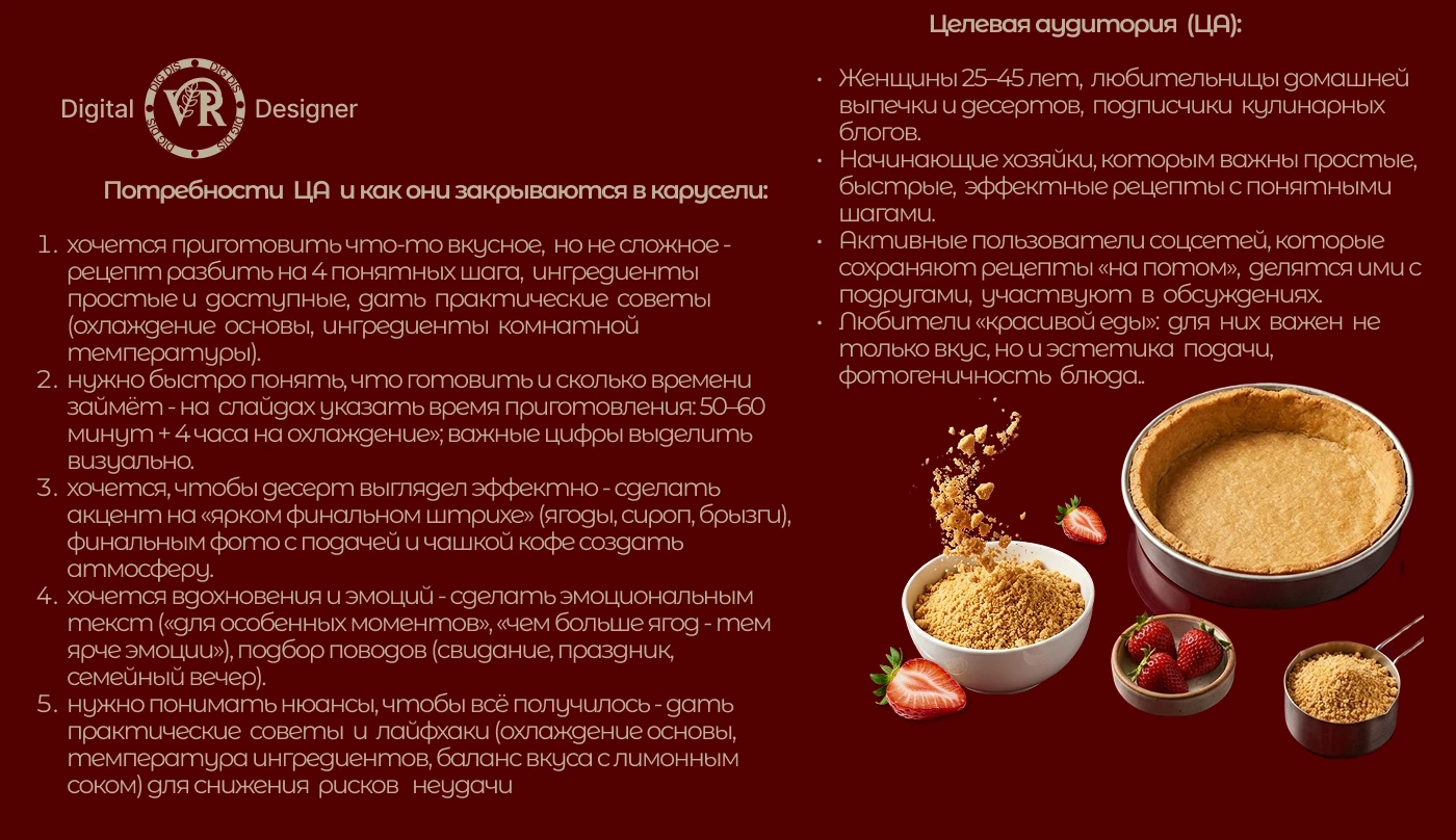 слайдер карточек рецепта — Изображение №4 — Графика на Dprofile