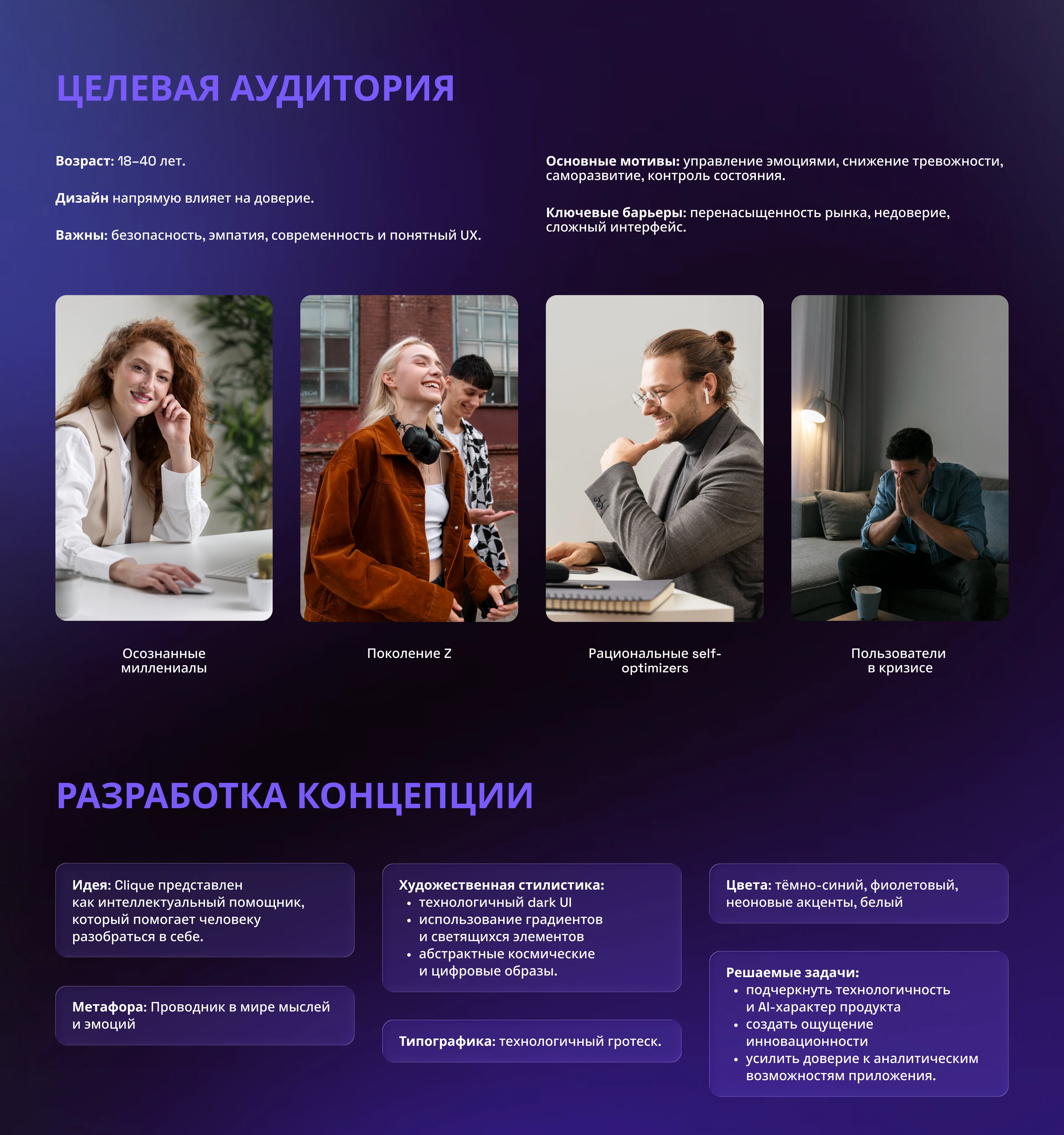 Редизайн wellness приложения Clique — Изображение №3 — Брендинг на Dprofile