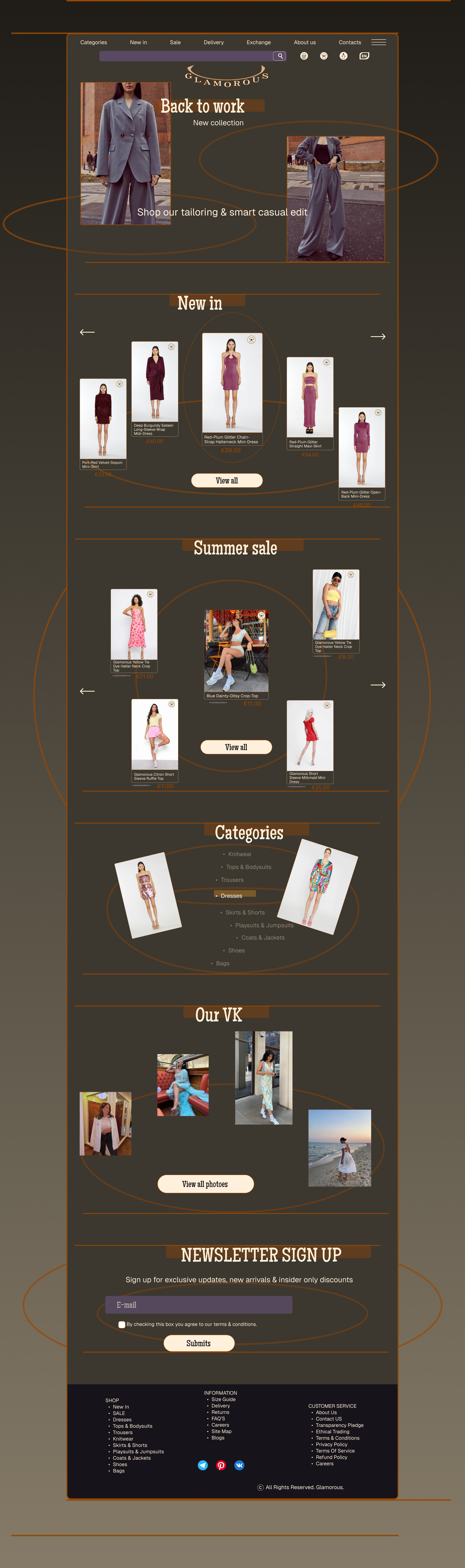 Online store/e-commerce — Изображение №2 — Интерфейсы на Dprofile