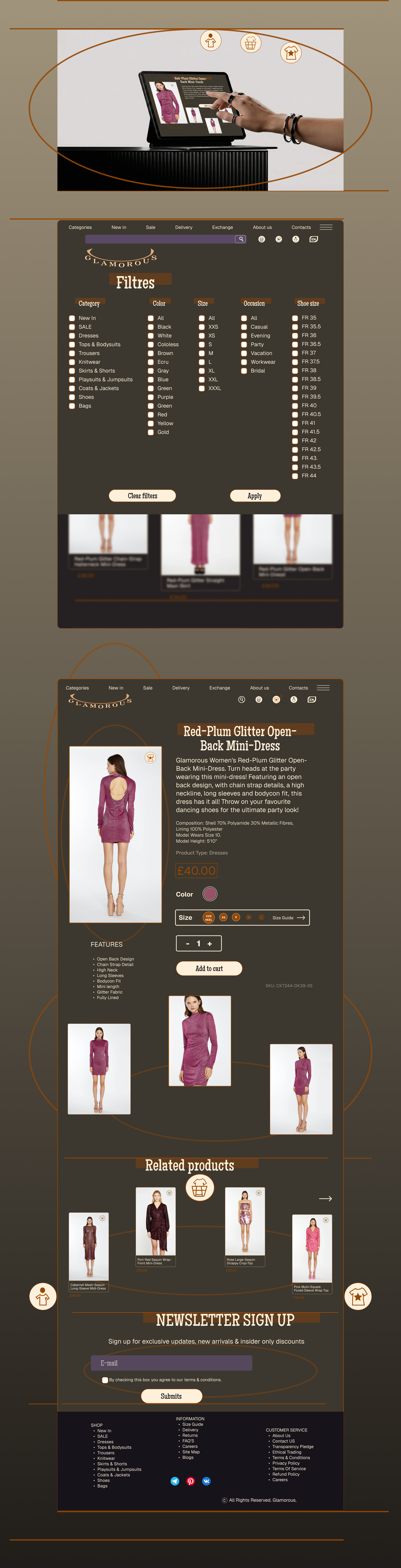 Online store/e-commerce — Изображение №7 — Интерфейсы на Dprofile