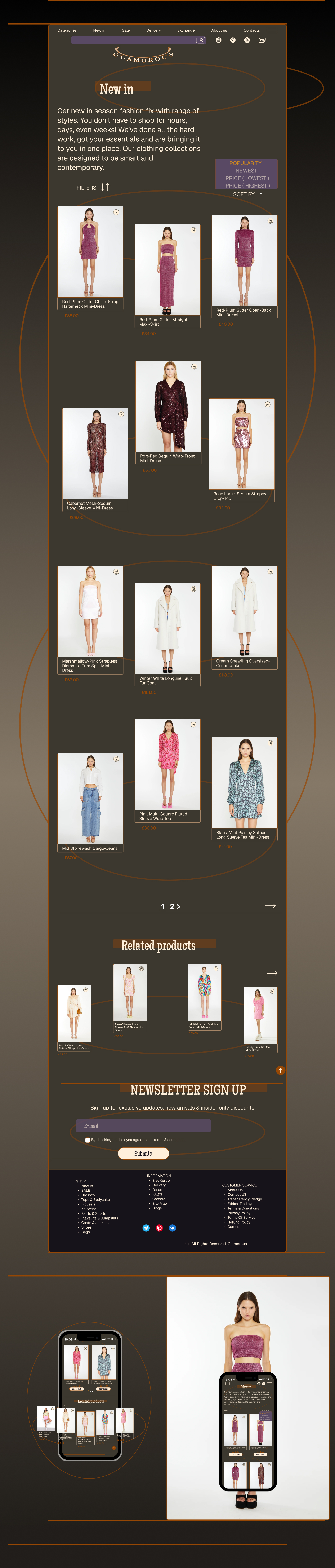 Online store/e-commerce — Изображение №5 — Интерфейсы на Dprofile