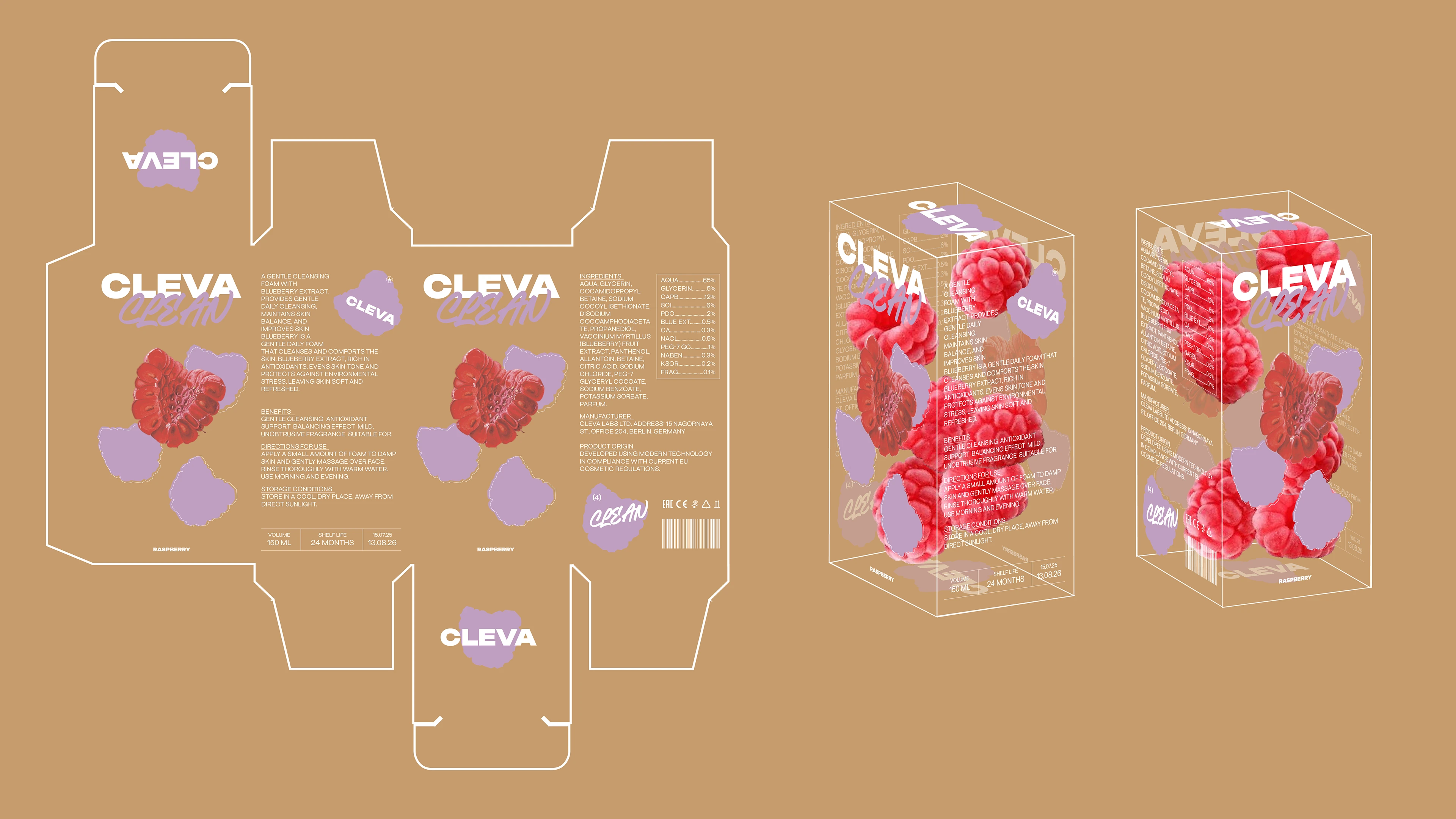 Cleva packaging — Изображение №9 — Графика, Промдизайн на Dprofile