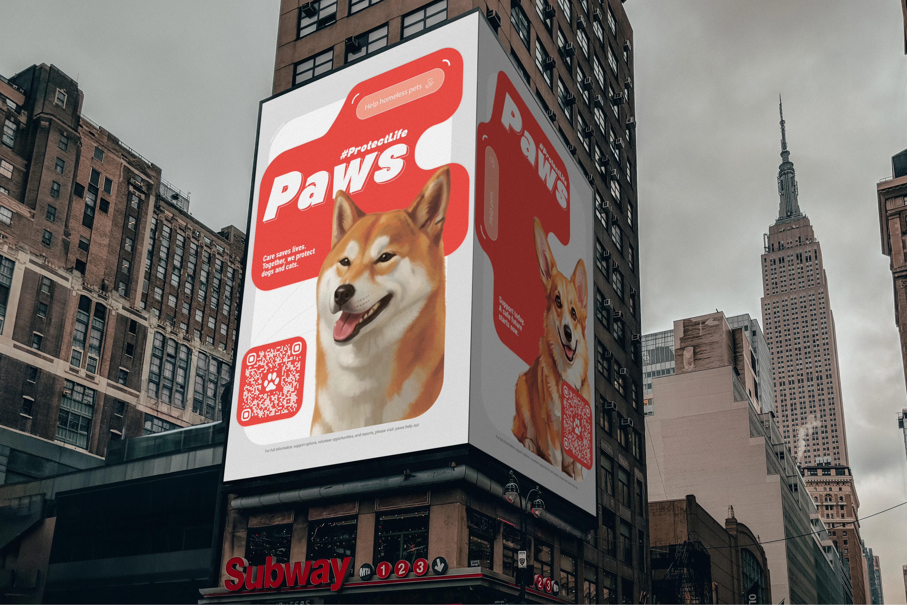 Paws charity — Изображение №12 — Брендинг, Графика на Dprofile