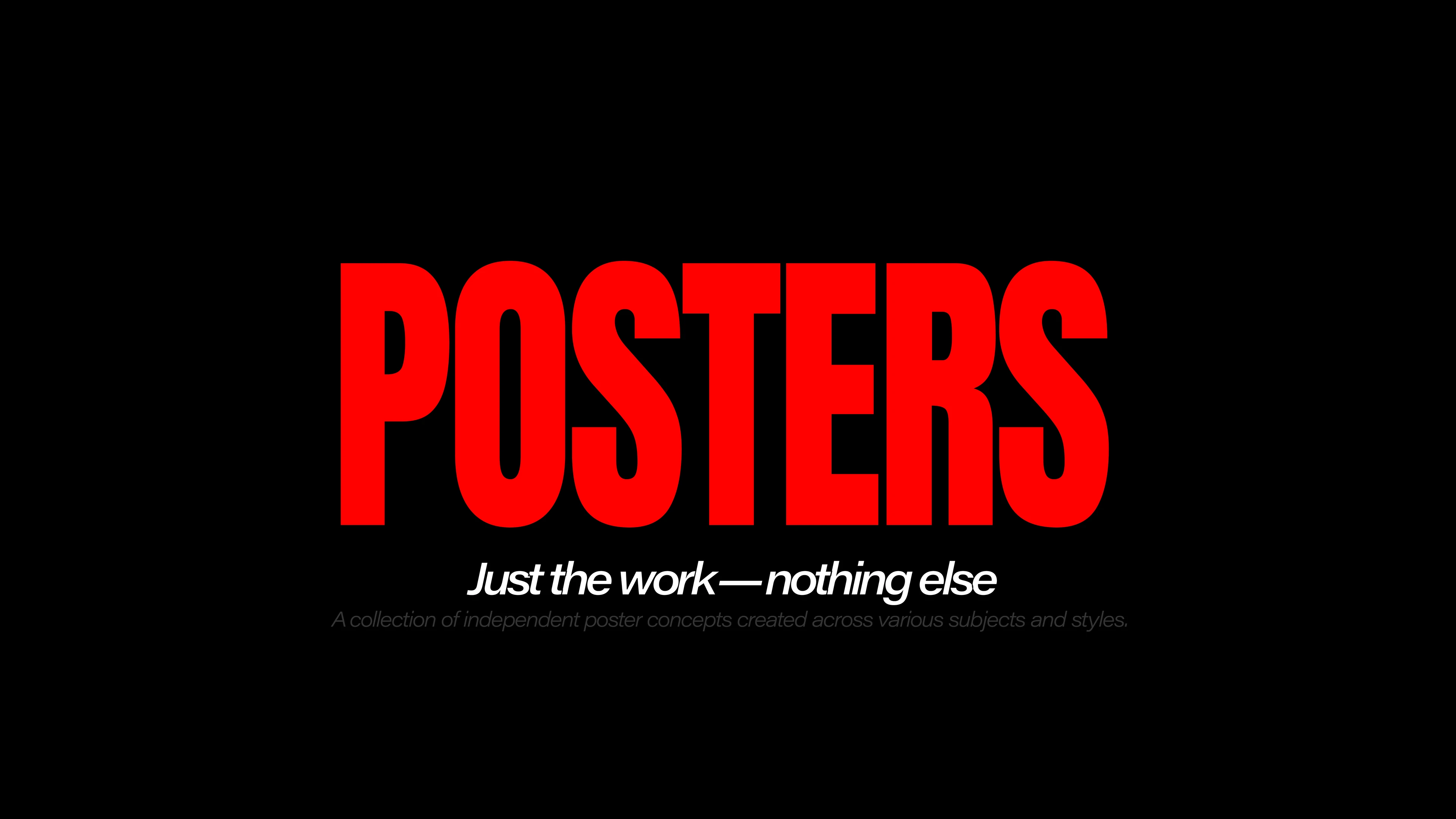 Posters No.1 — Изображение №1 — Графика на Dprofile
