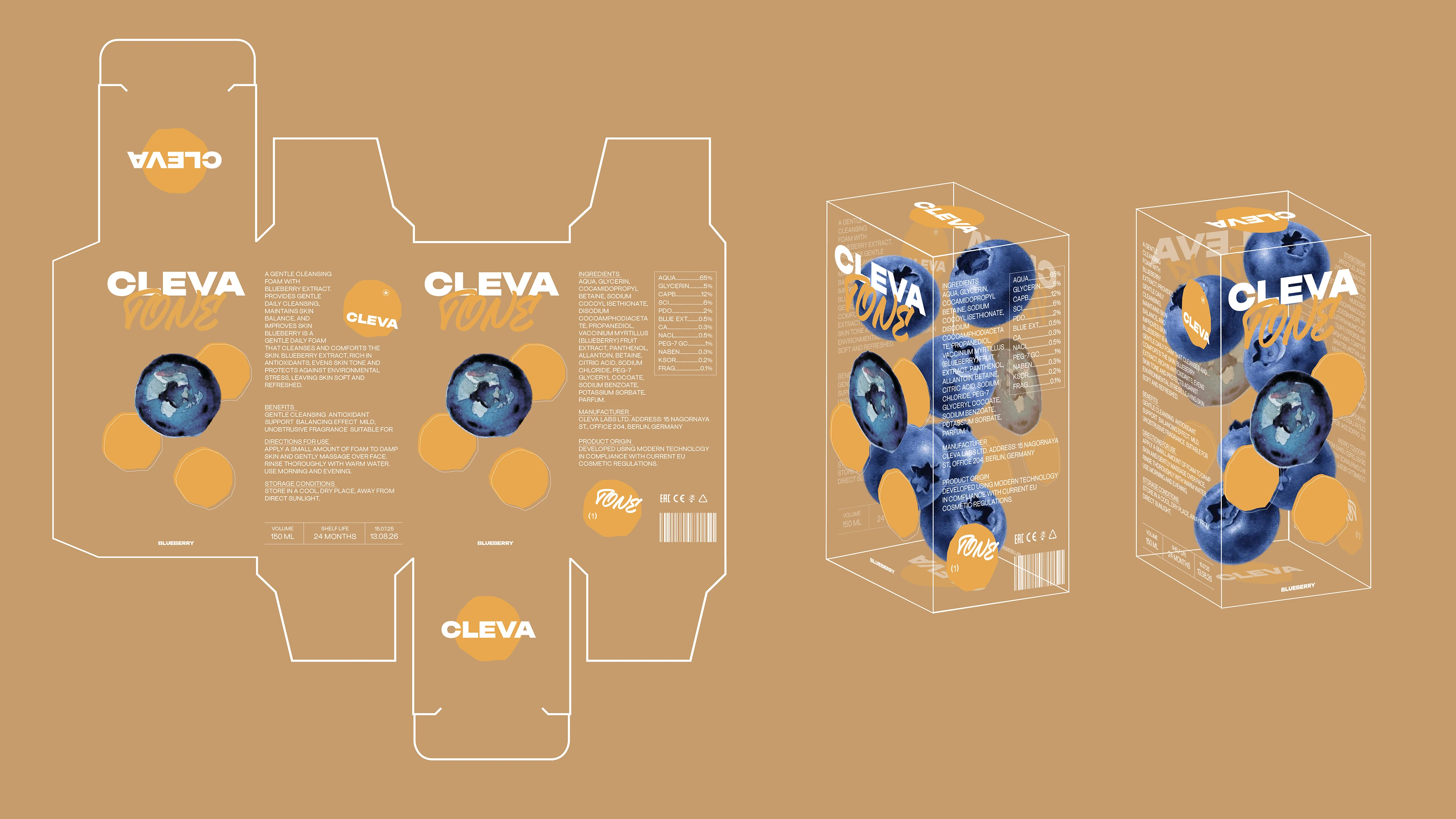 Cleva packaging — Изображение №8 — Графика, Промдизайн на Dprofile