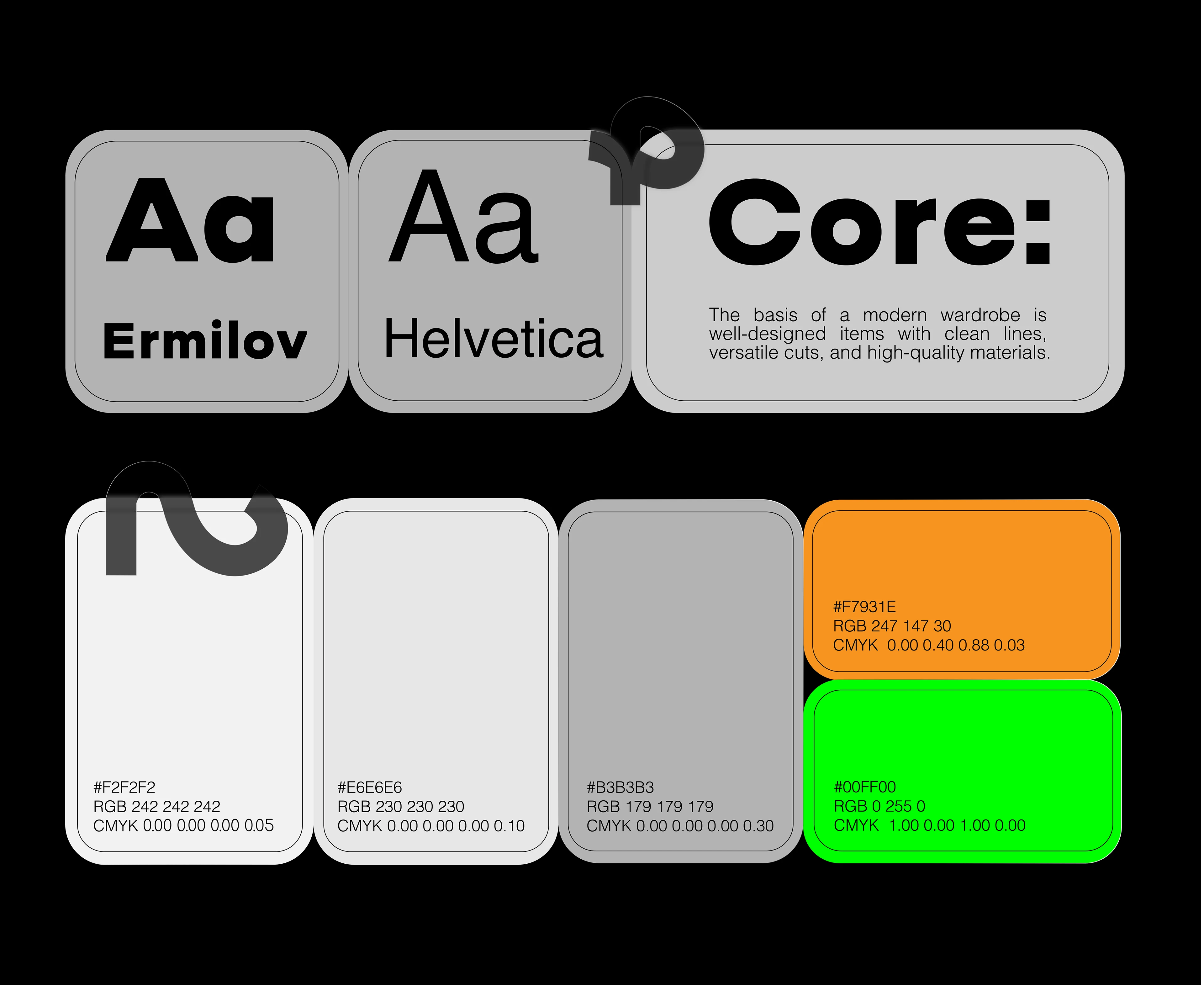 Core: fashion craft — Изображение №5 — Брендинг на Dprofile