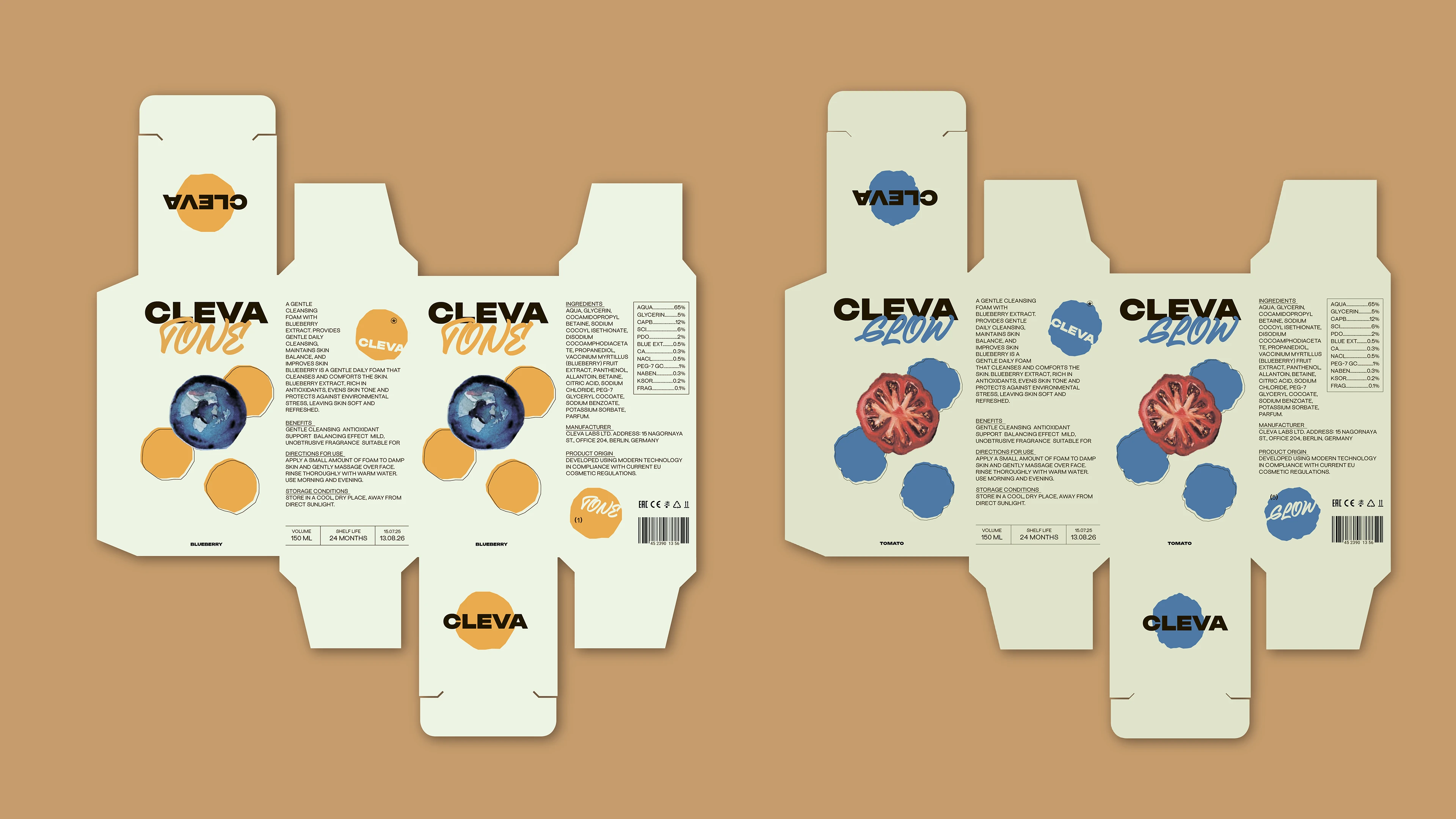 Cleva packaging — Изображение №5 — Графика, Промдизайн на Dprofile