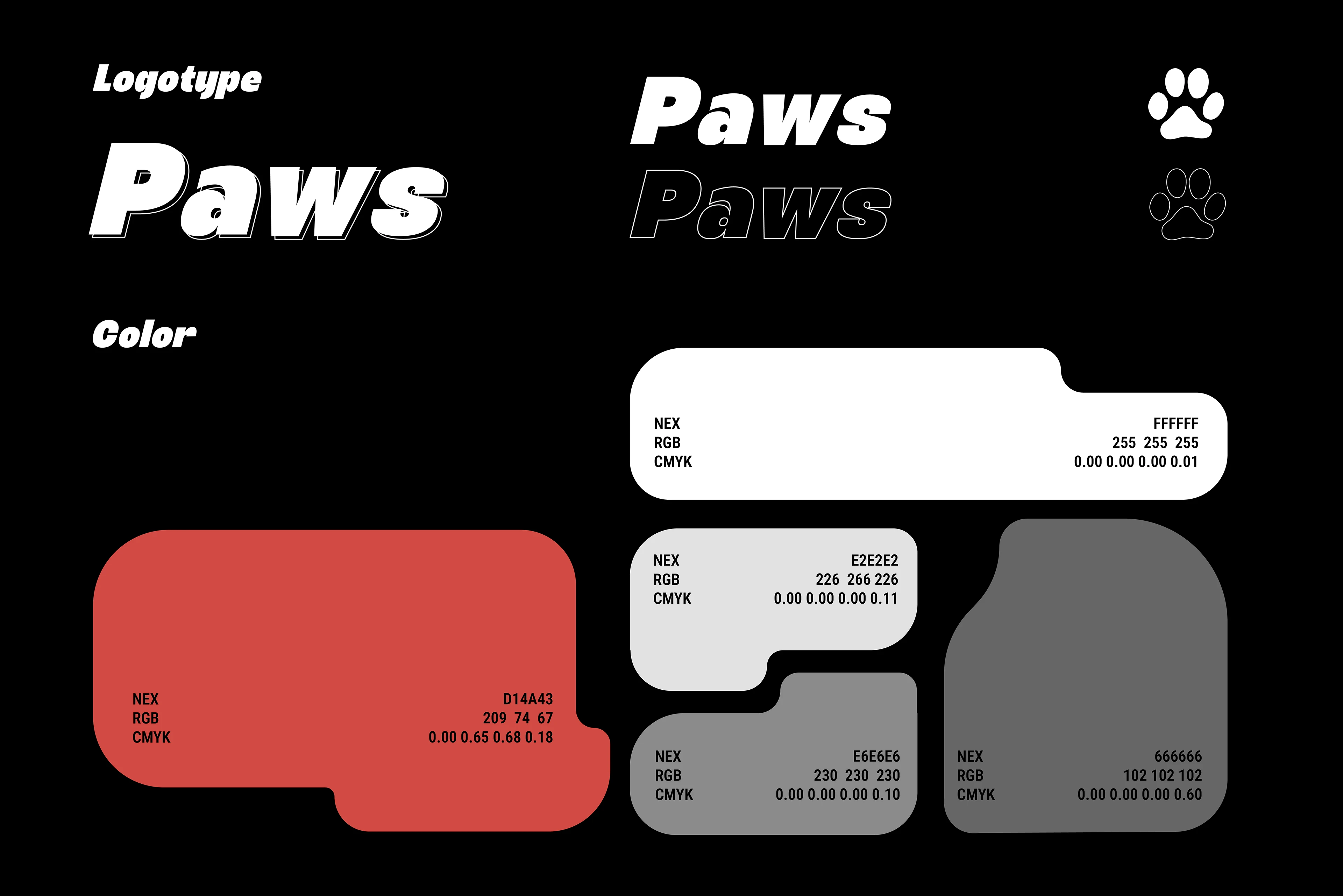 Paws charity — Изображение №6 — Брендинг, Графика на Dprofile