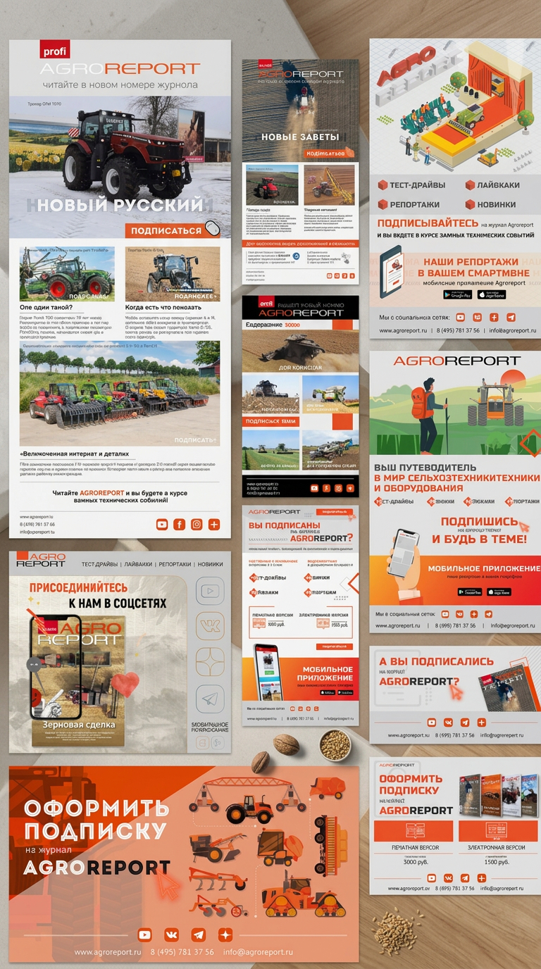 Журнал Agroreport — Изображение №15 — Графика на Dprofile