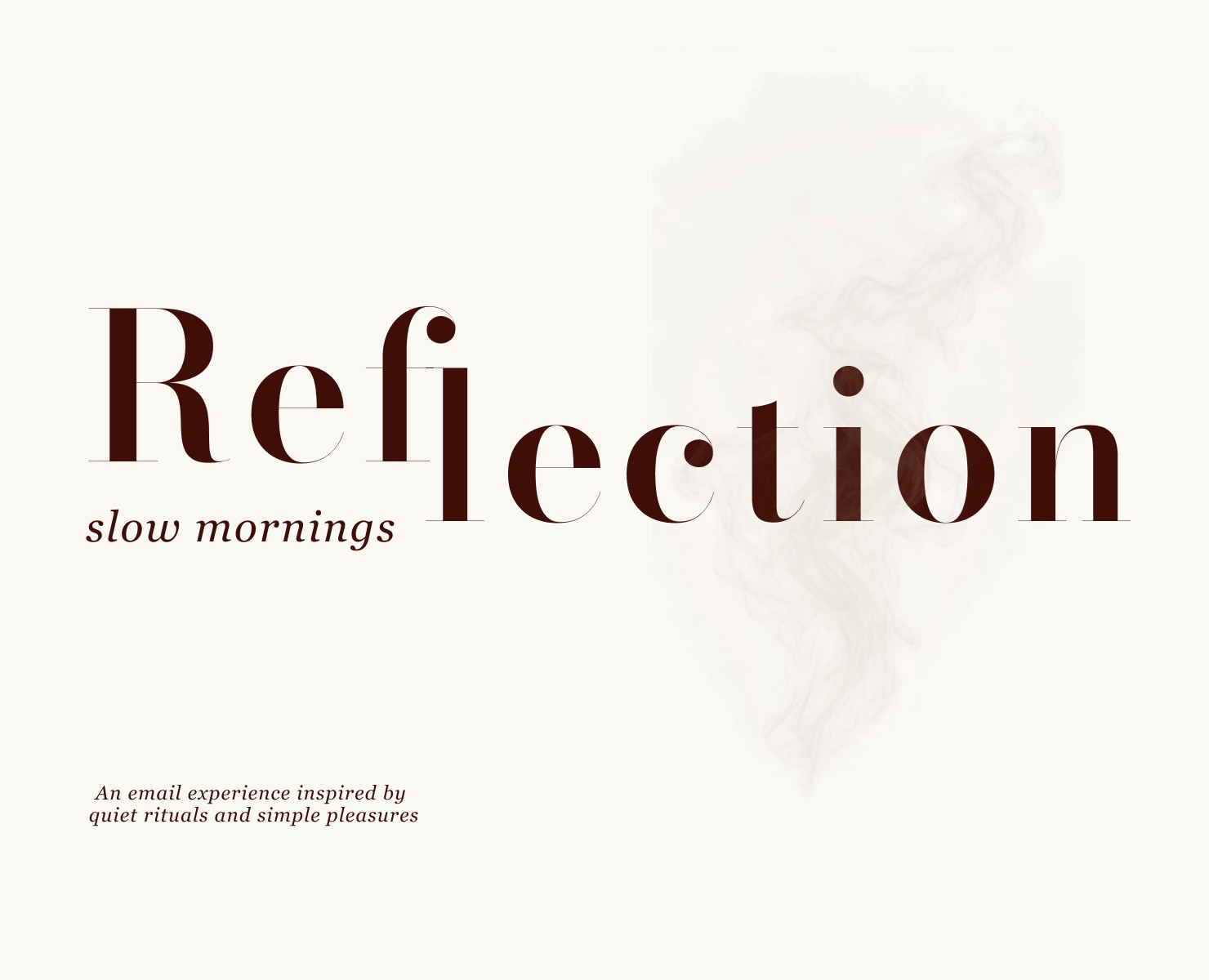 Reflection—Editorial Email Desing — Интерфейсы, Графика на Dprofile