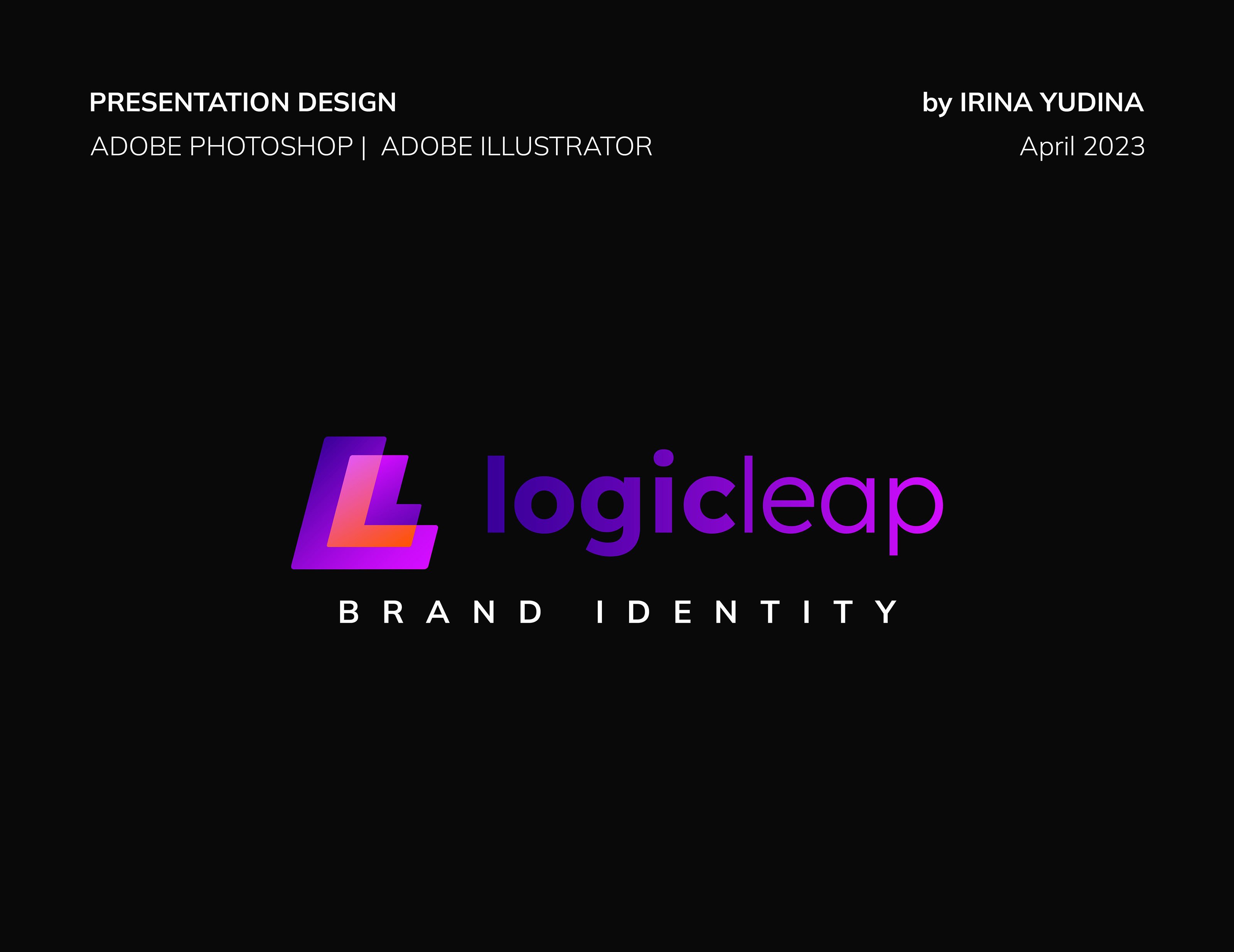 Фирменный стиль для LogicLeap — Изображение №1 — Брендинг на Dprofile