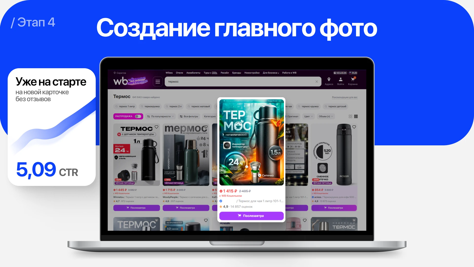 Карточка товара для термоса — Изображение №4 — Маркетинг на Dprofile