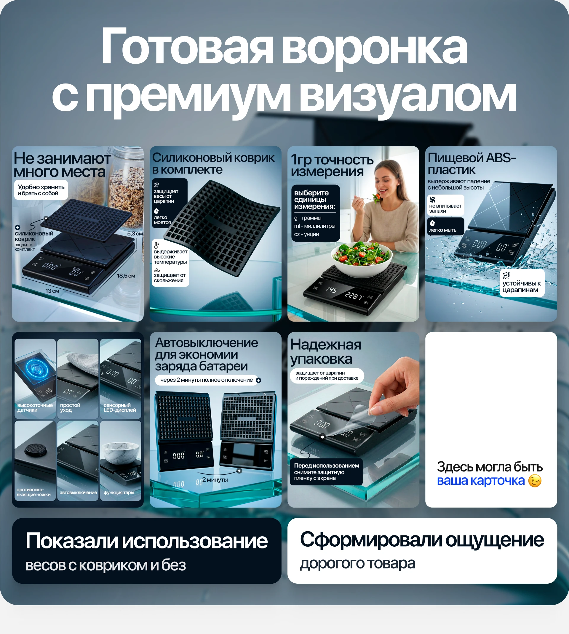 Инфографика для маркетплейсов. Карточка товара WB/Ozon — Изображение №7 — Маркетинг на Dprofile