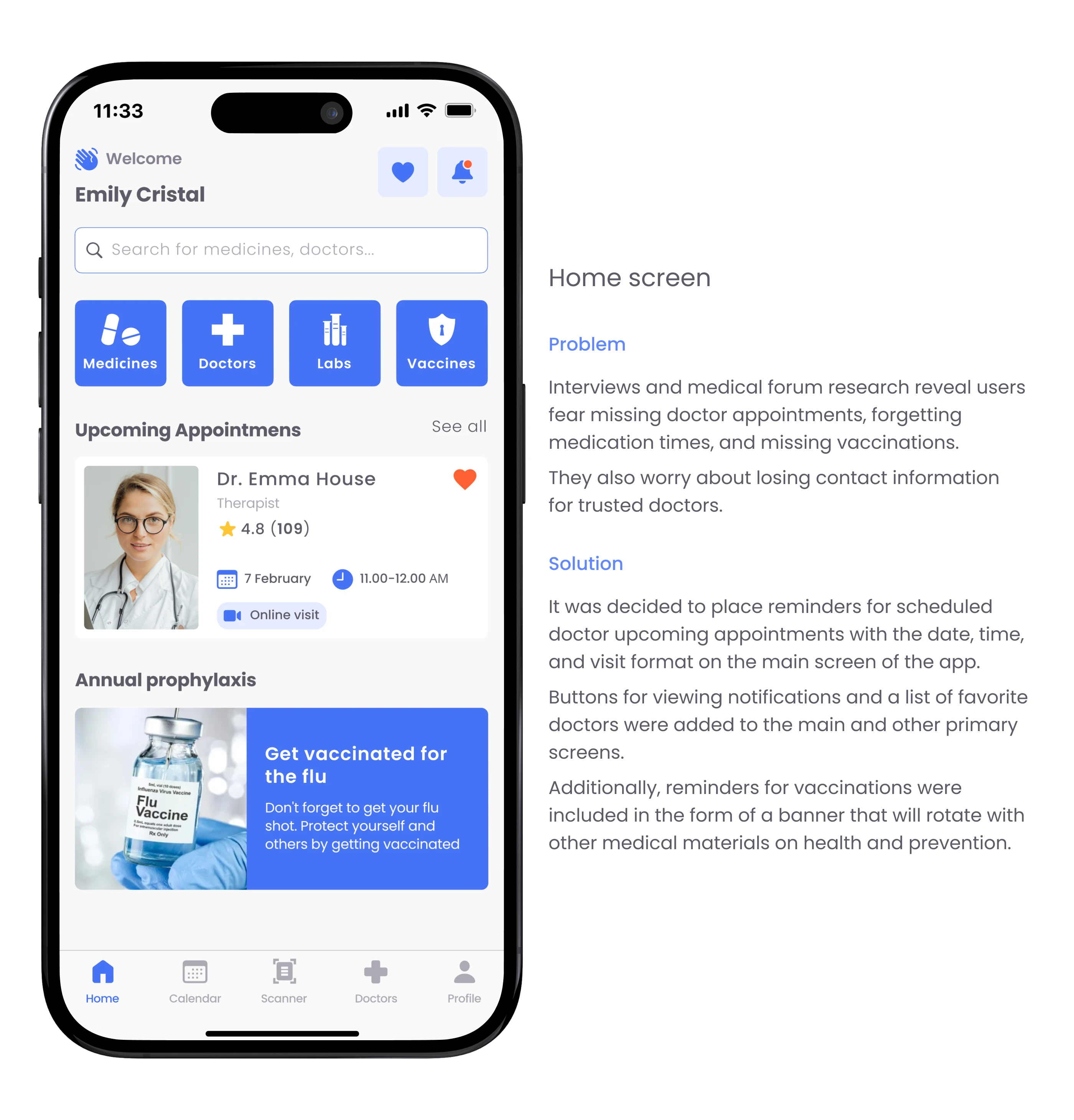 HealthyPal | Mobile app & UX UI design — Изображение №10 — Интерфейсы на Dprofile