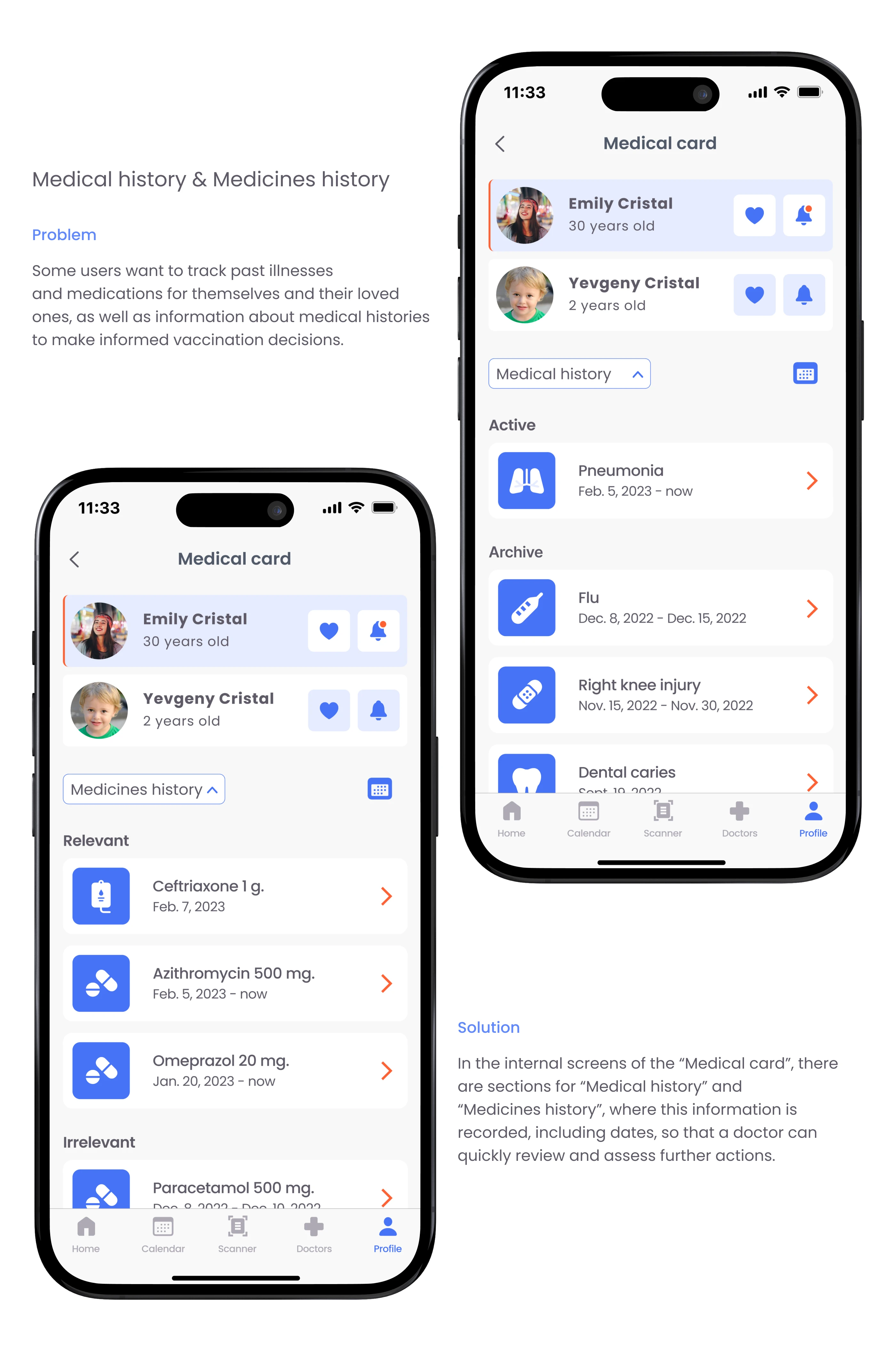 HealthyPal | Mobile app & UX UI design — Изображение №16 — Интерфейсы на Dprofile