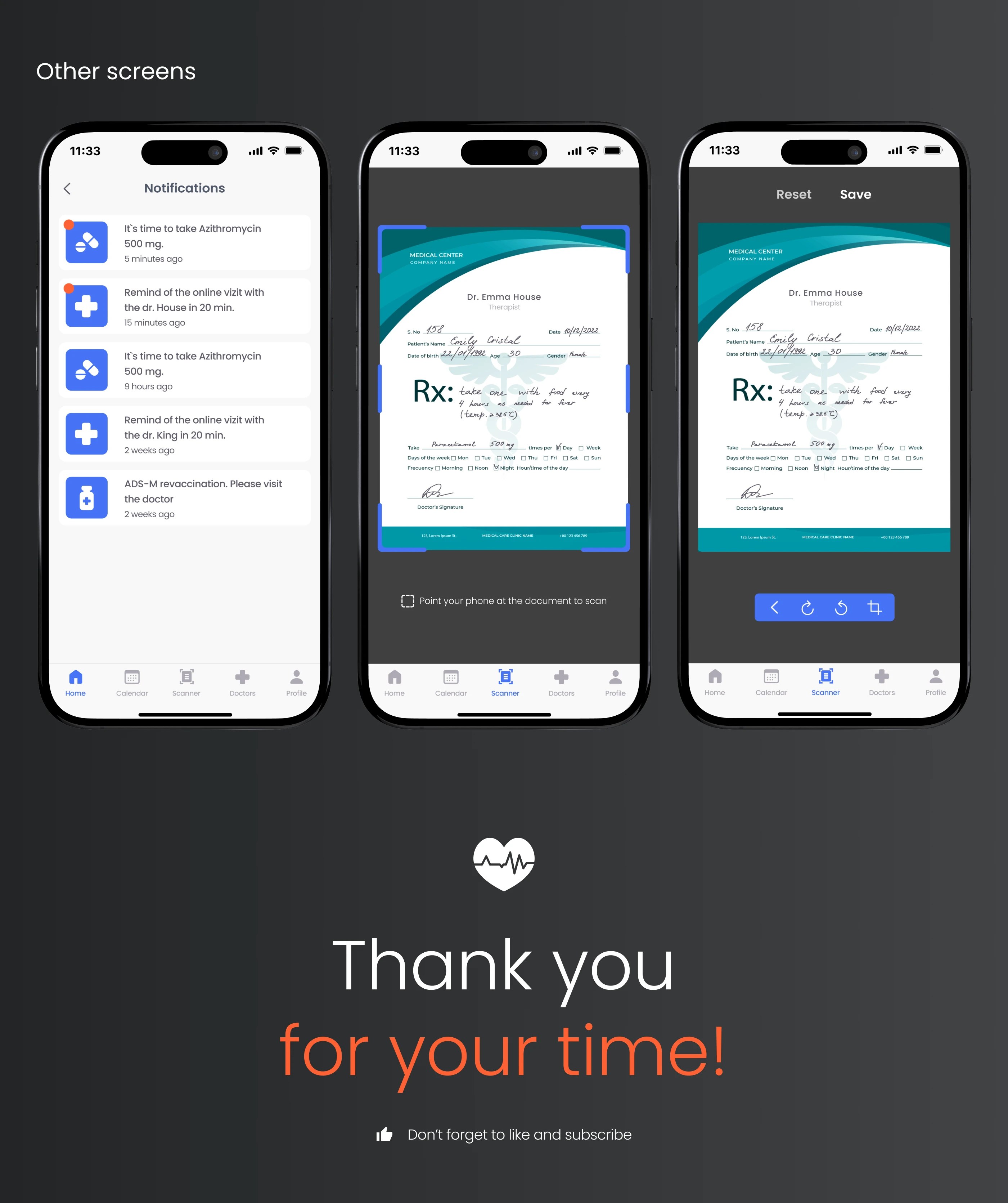 HealthyPal | Mobile app & UX UI design — Изображение №17 — Интерфейсы на Dprofile