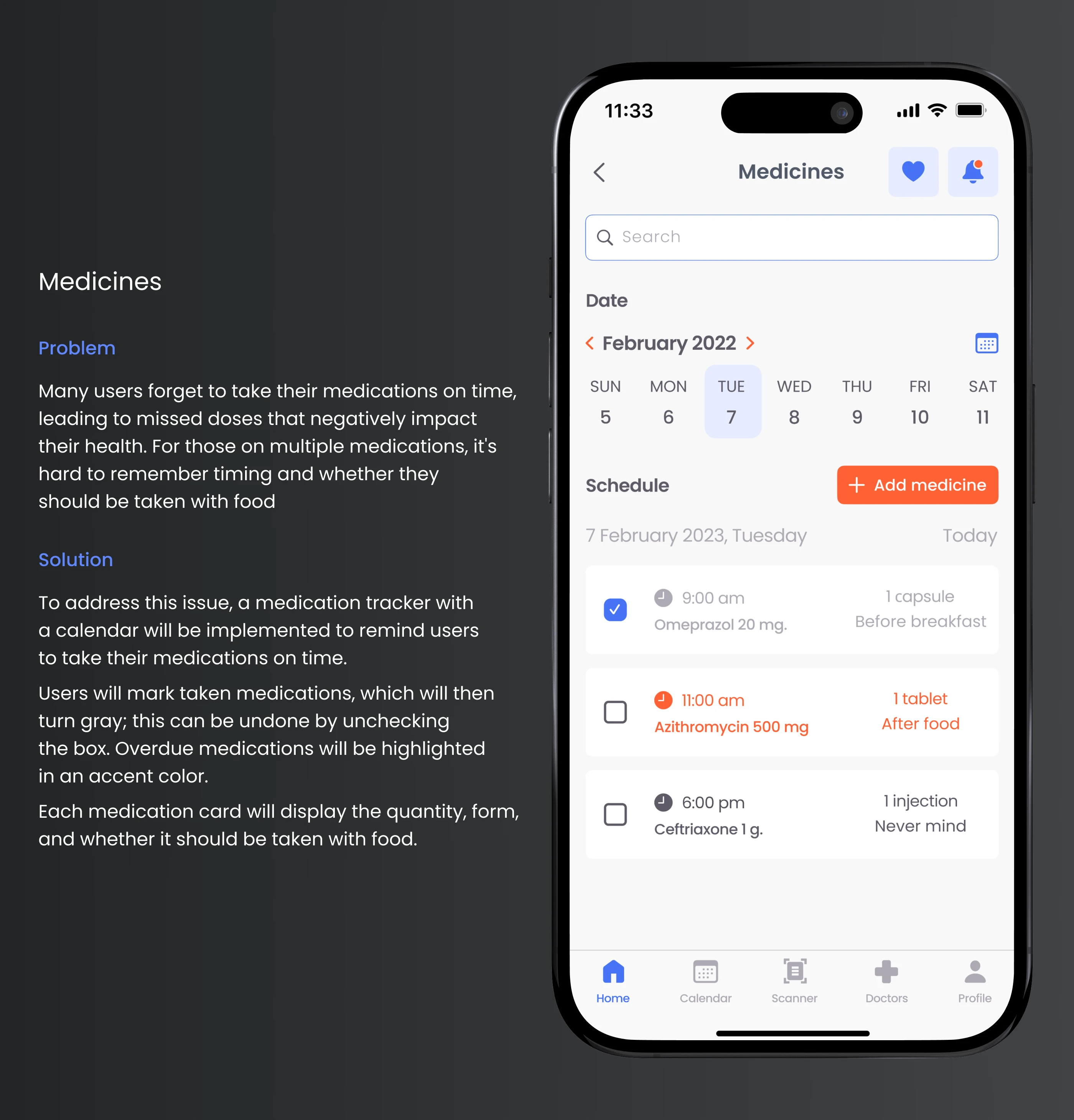 HealthyPal | Mobile app & UX UI design — Изображение №11 — Интерфейсы на Dprofile