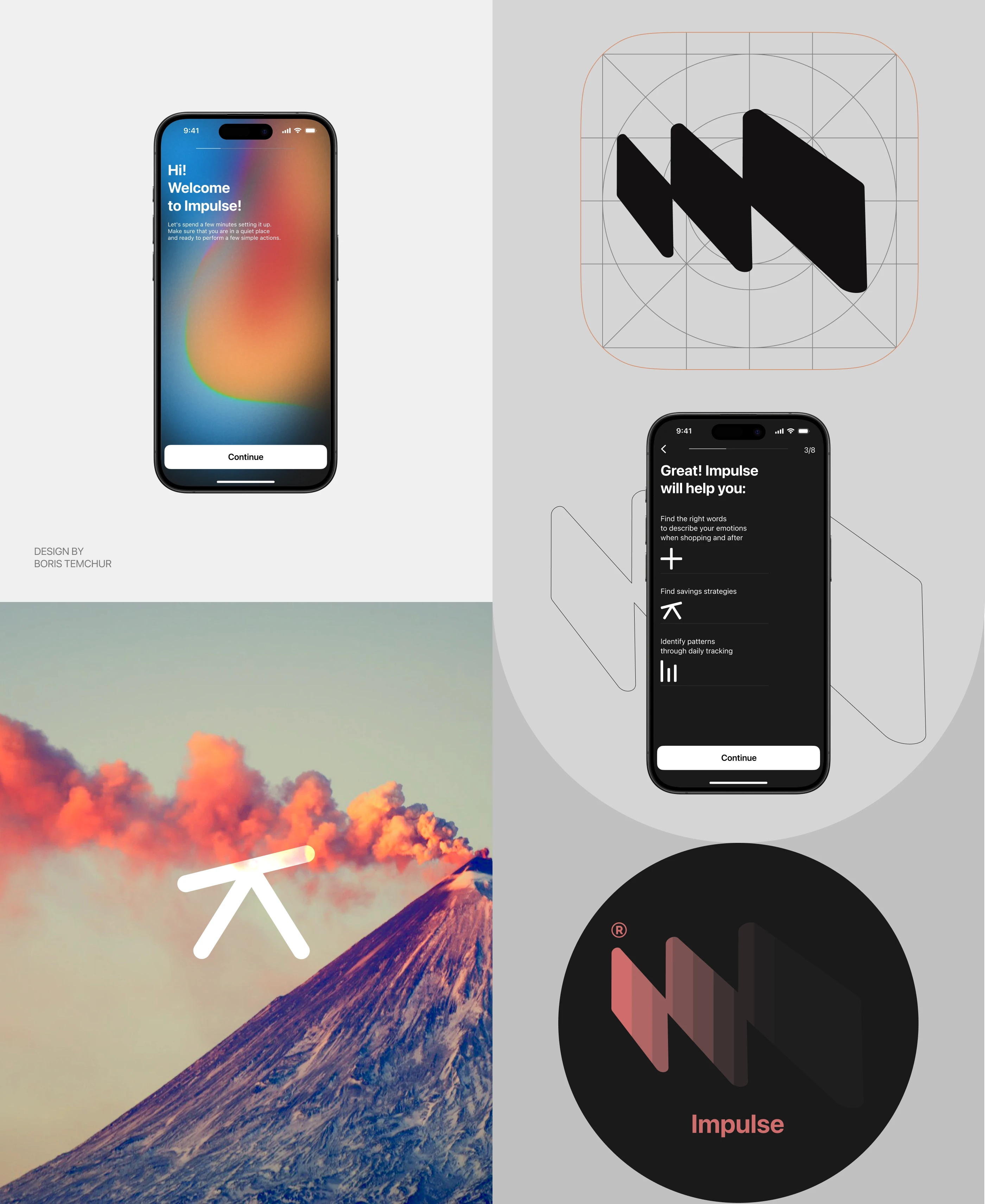 IMPULSE — Emotion Tracking Mobile App — Изображение №2 — Интерфейсы на Dprofile