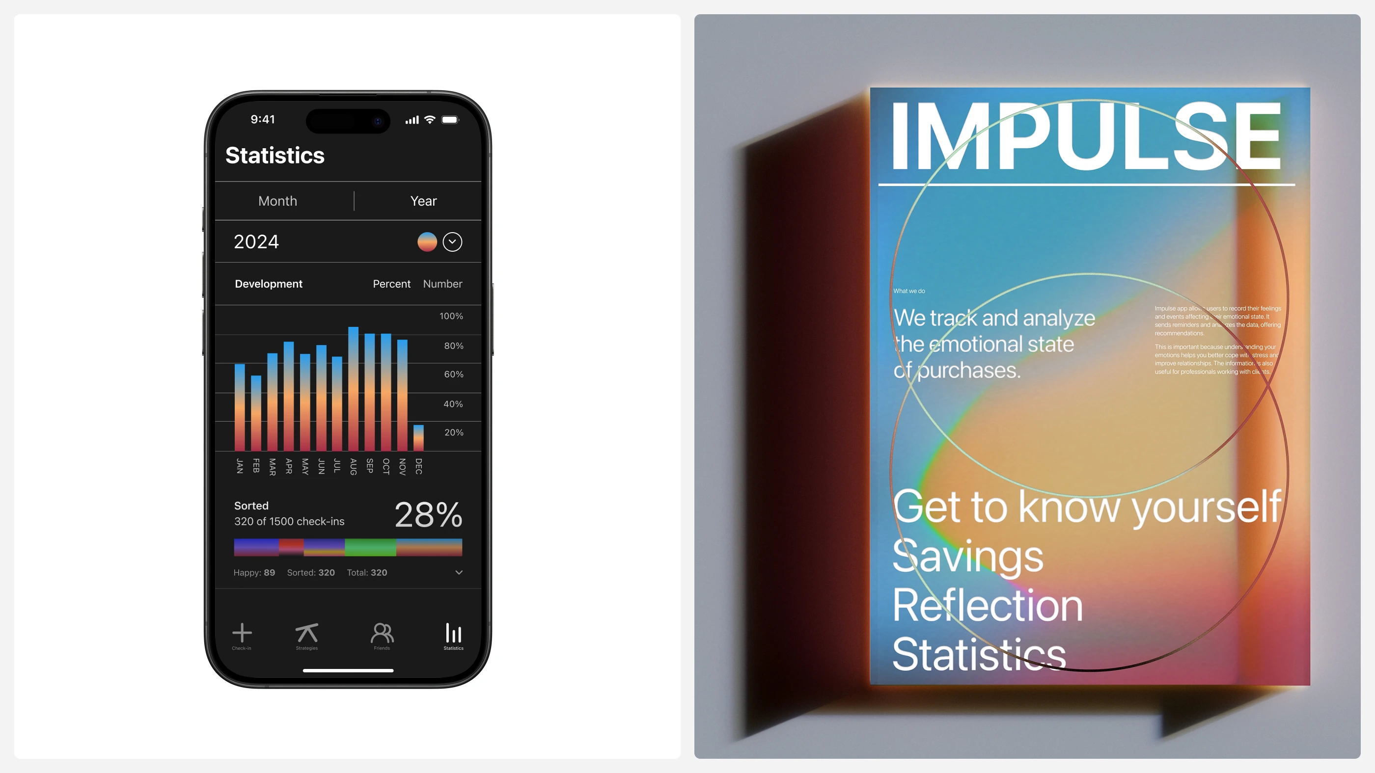 IMPULSE — Emotion Tracking Mobile App — Изображение №20 — Интерфейсы на Dprofile