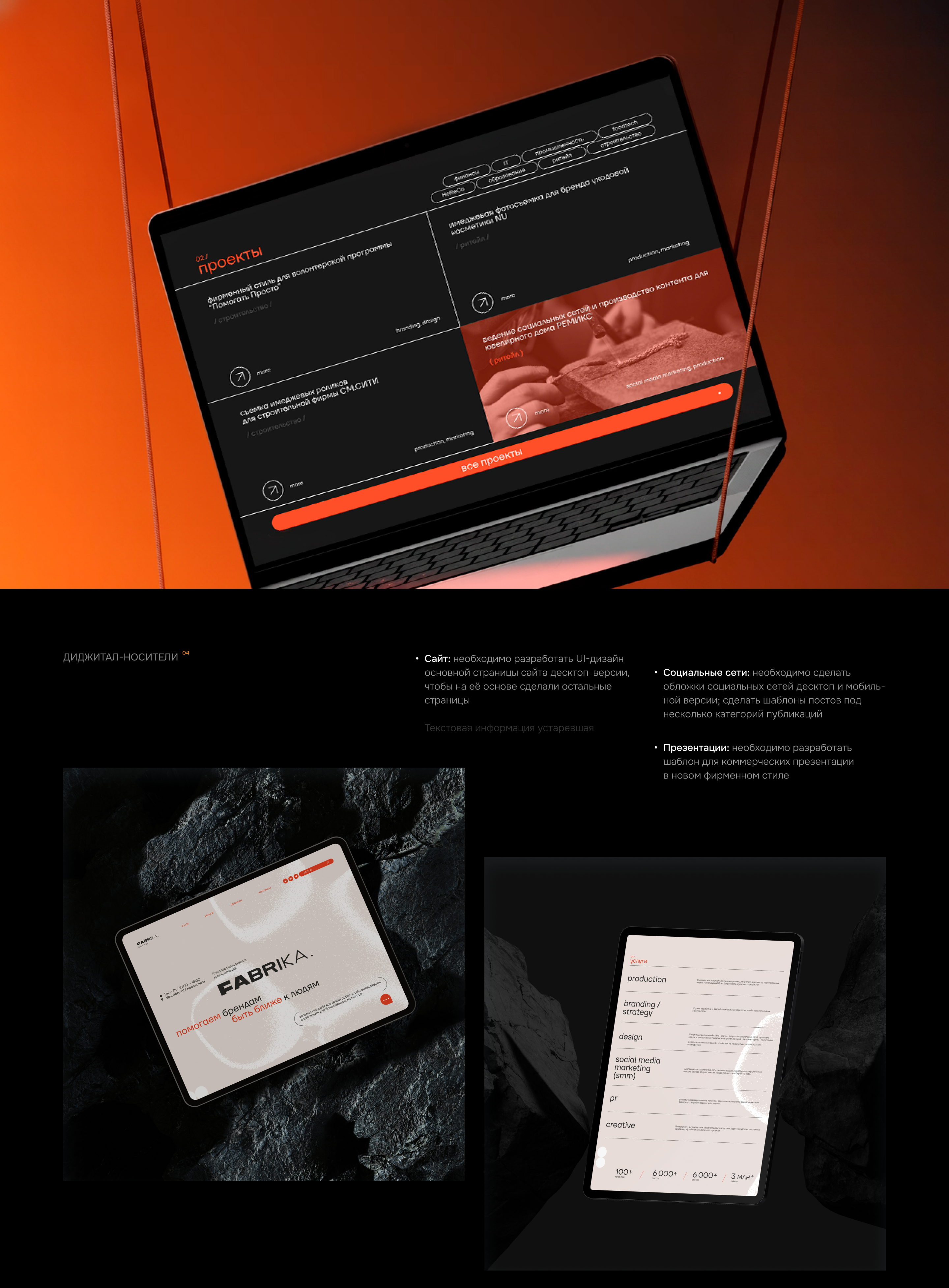 Logo / branding / website / social media FABRIKA '25 — Изображение №6 — Брендинг на Dprofile