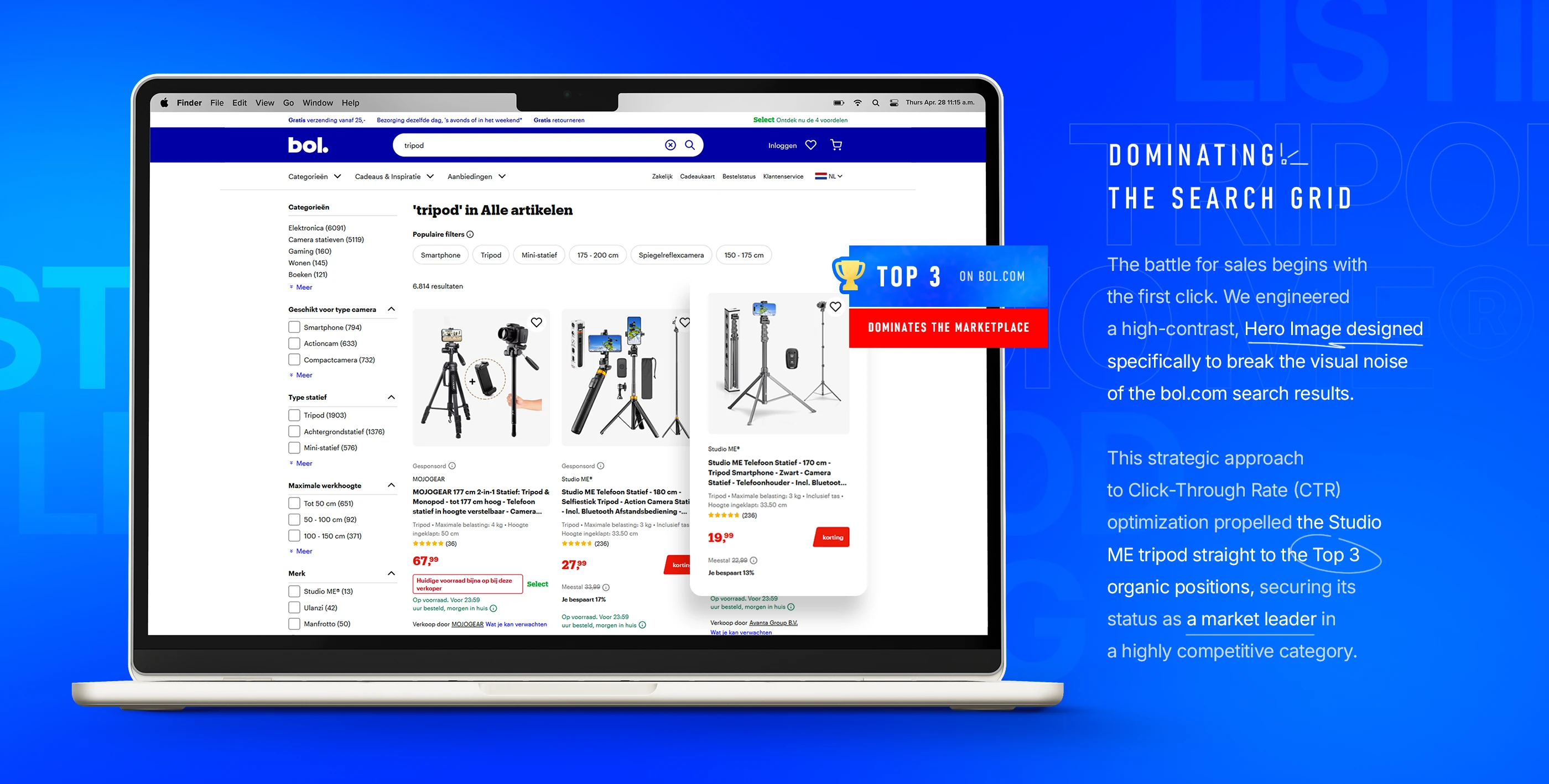 E-Commerce Visual Funnel for a Tripod [StudioME®] — Изображение №5 — Интерфейсы, Графика на Dprofile