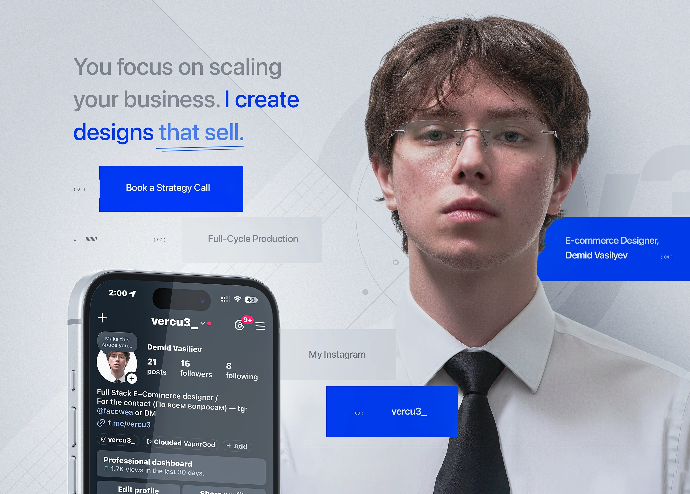 E-Commerce Visual Funnel for a Tripod [StudioME®] — Изображение №9 — Интерфейсы, Графика на Dprofile