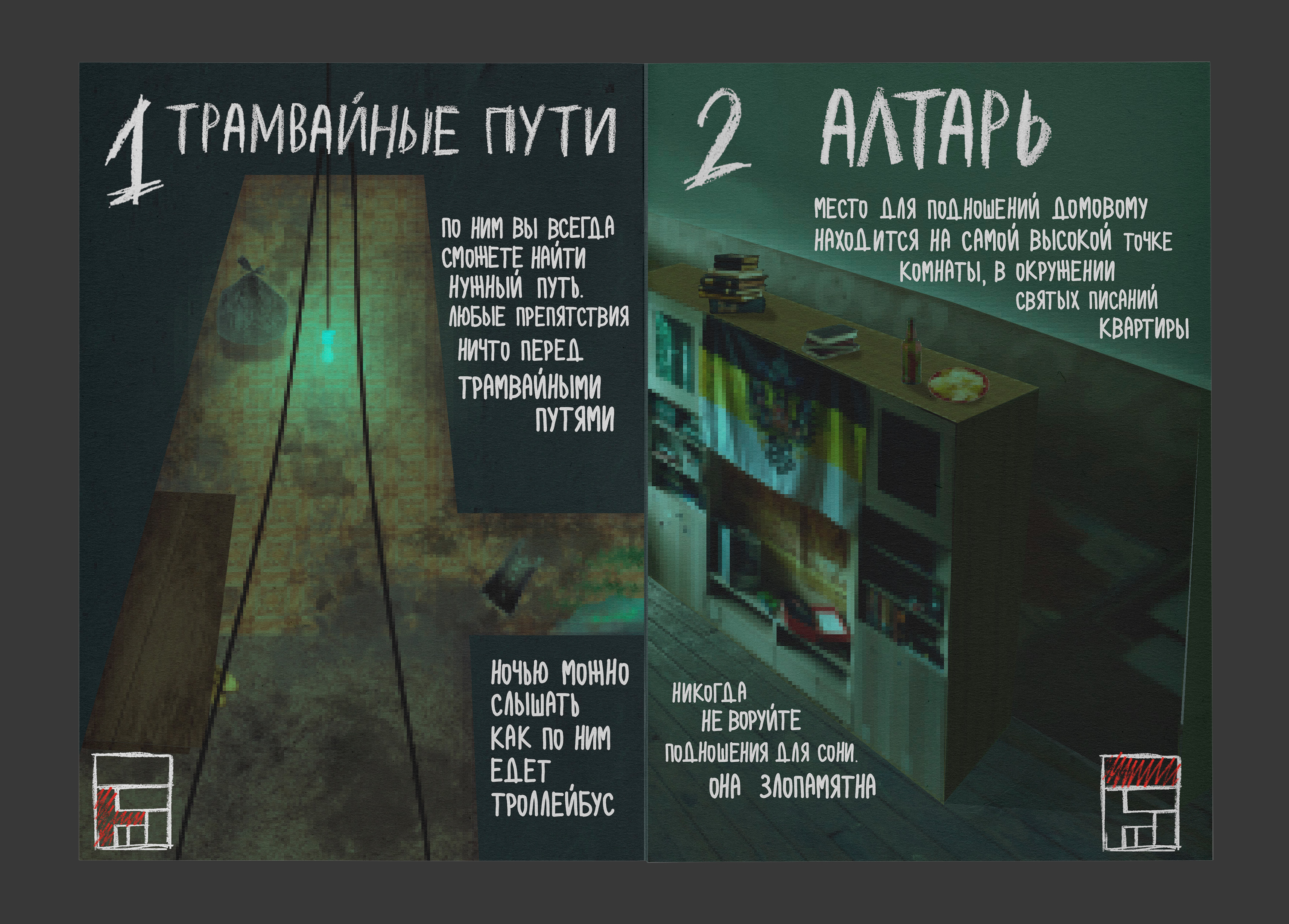 ЗИН "Путеводитель по квартире на Ангарской" — Изображение №3 — Графика на Dprofile