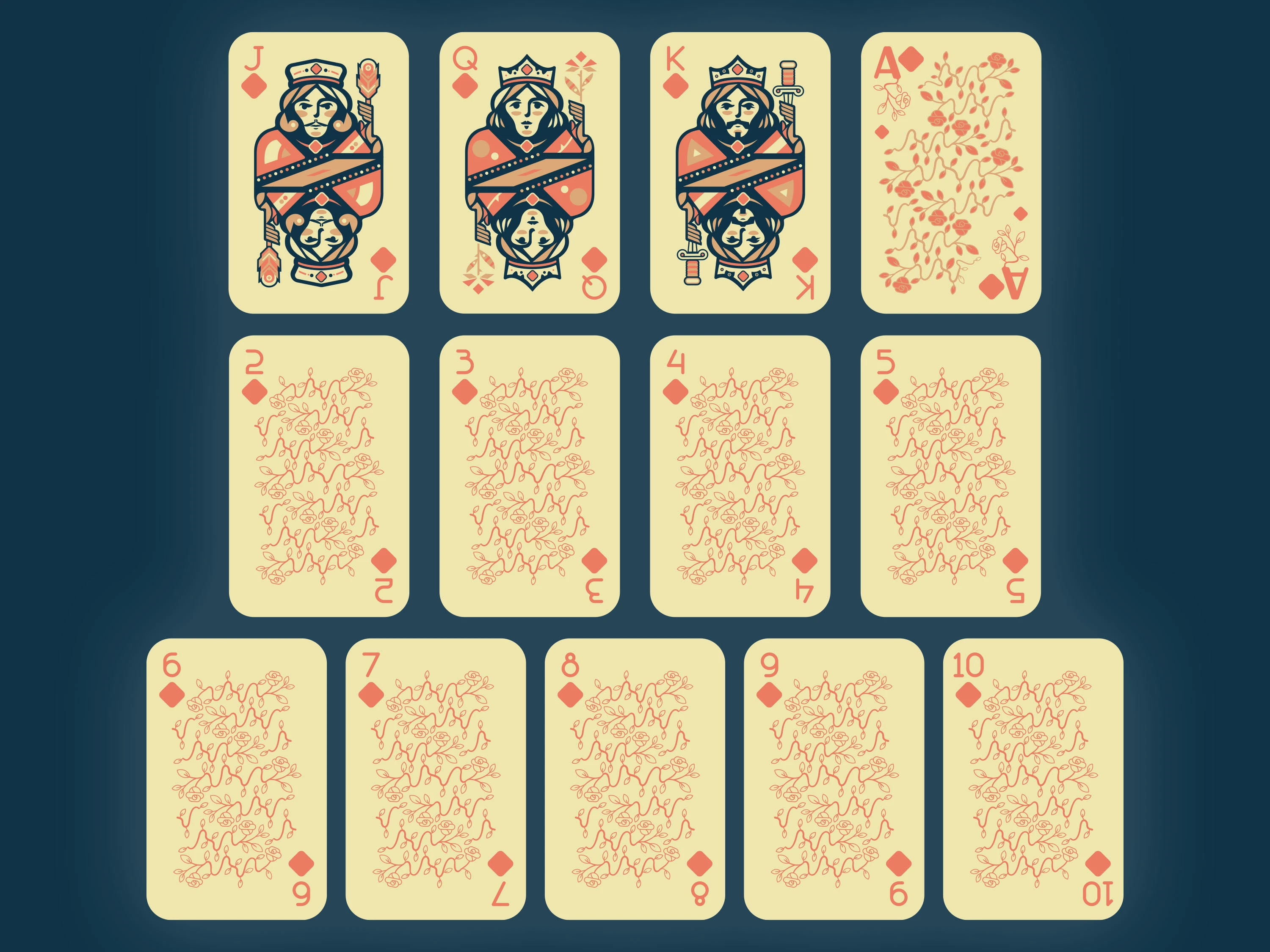 PLAYING CARDS /концепт вариации игральных карт/ — Изображение №4 — Брендинг, Иллюстрация на Dprofile