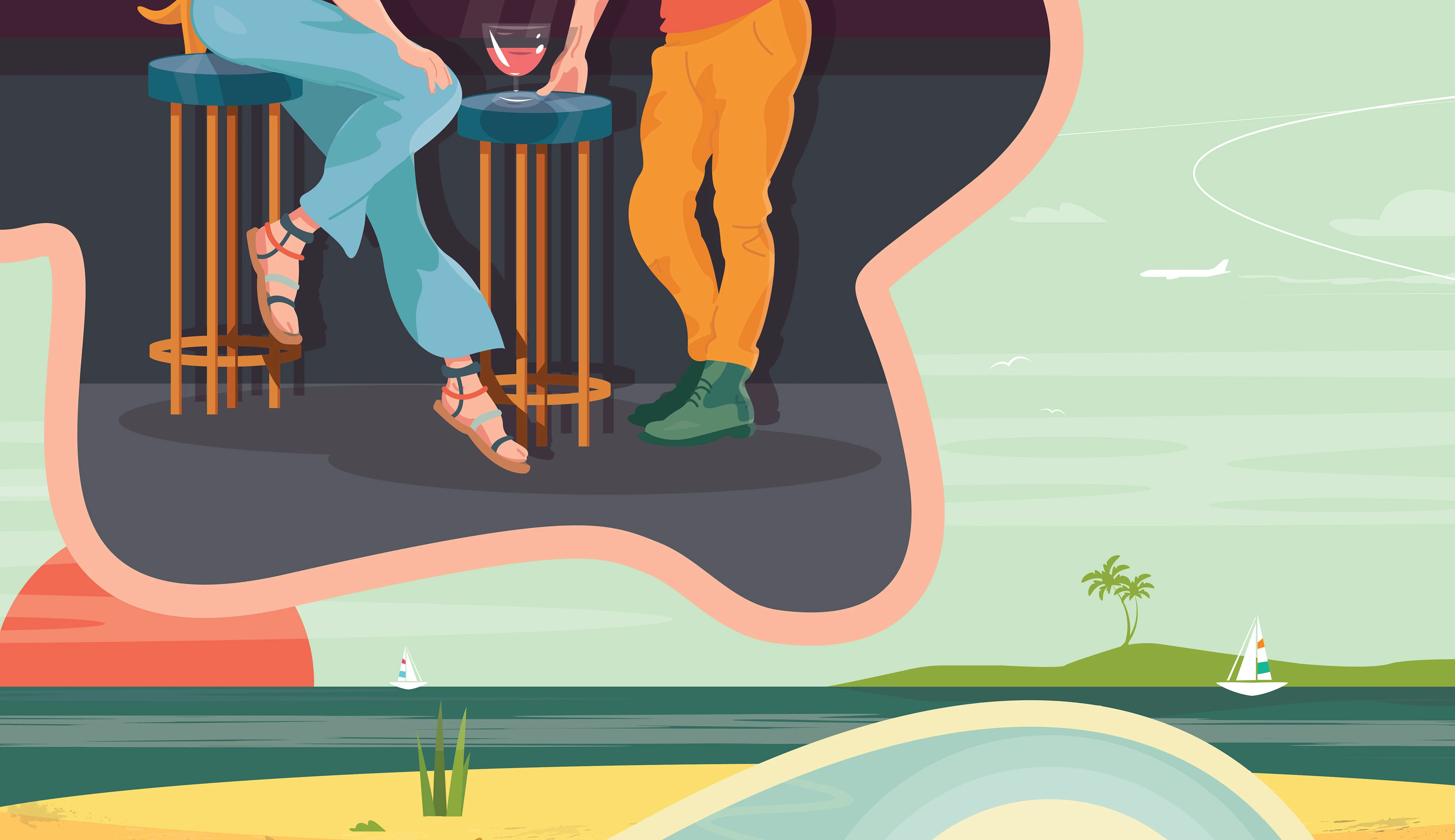 IF YOU LOVE HER /an illustrated romantic story/ — Изображение №5 — Иллюстрация, Графика на Dprofile