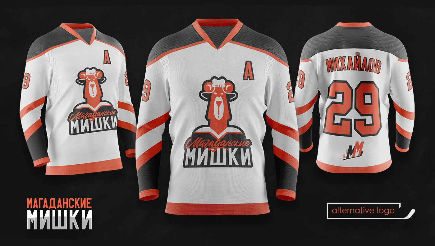 "МАГАДАНСКИЕ МИШКИ / BEARS of MAGADAN" / hockey team design… — Изображение №38 — Брендинг, Графика на Dprofile