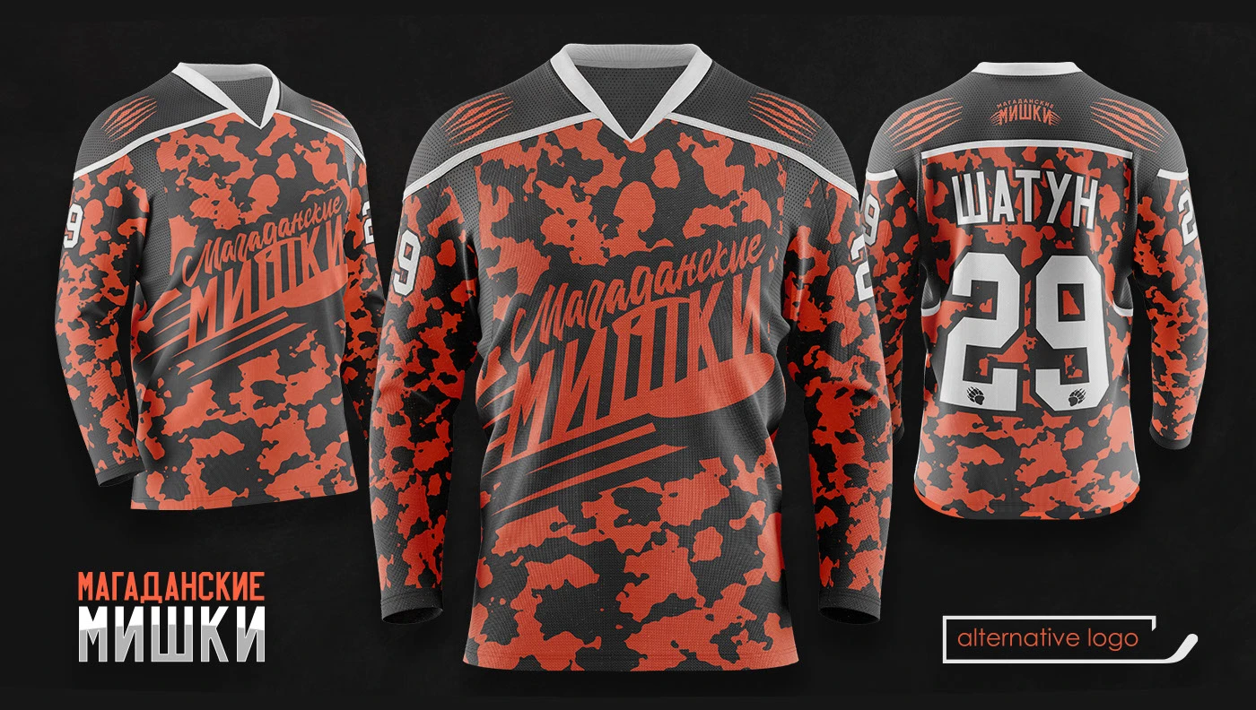 "МАГАДАНСКИЕ МИШКИ / BEARS of MAGADAN" / hockey team design… — Изображение №42 — Брендинг, Графика на Dprofile