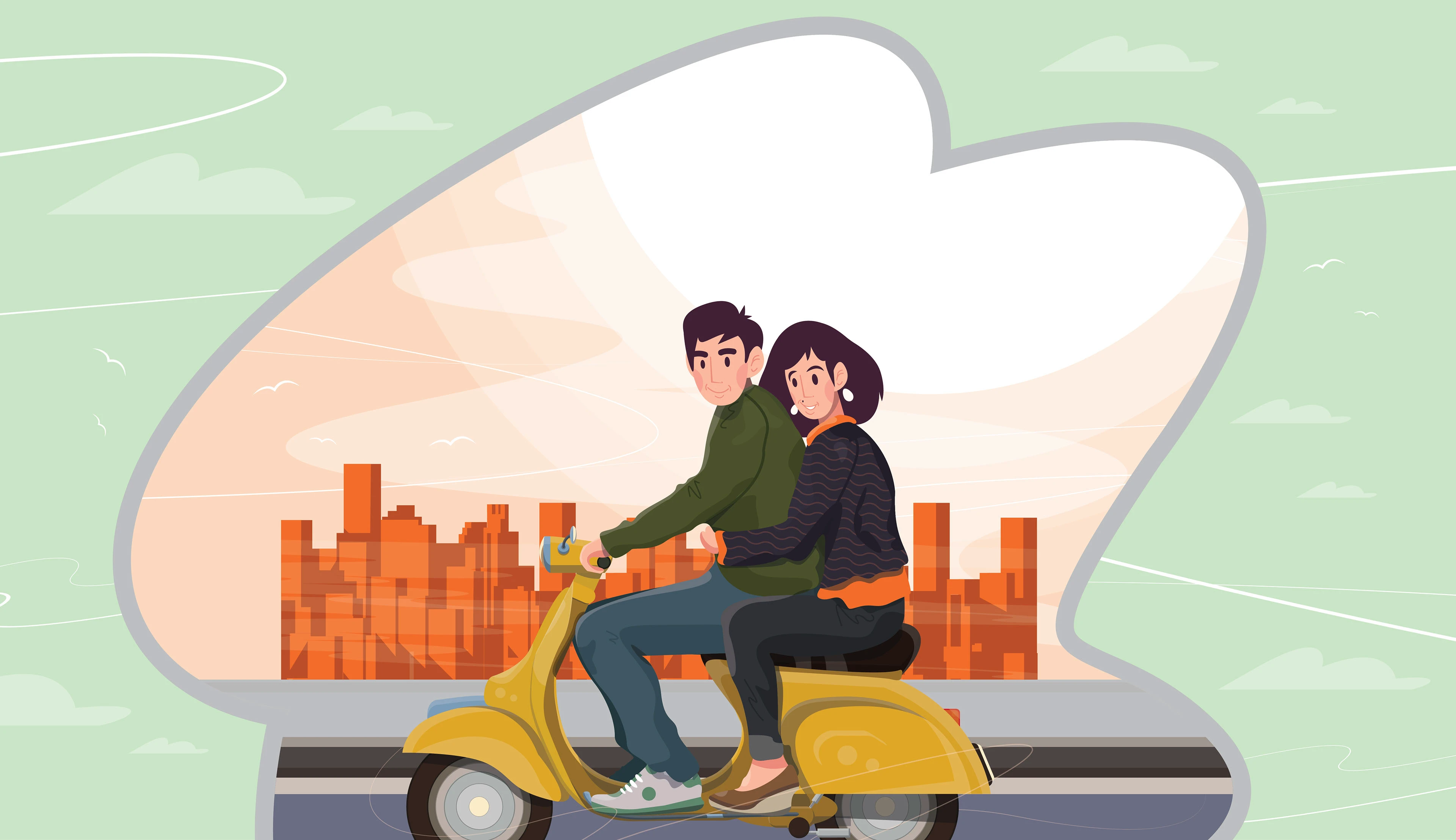 IF YOU LOVE HER /an illustrated romantic story/ — Изображение №10 — Иллюстрация, Графика на Dprofile