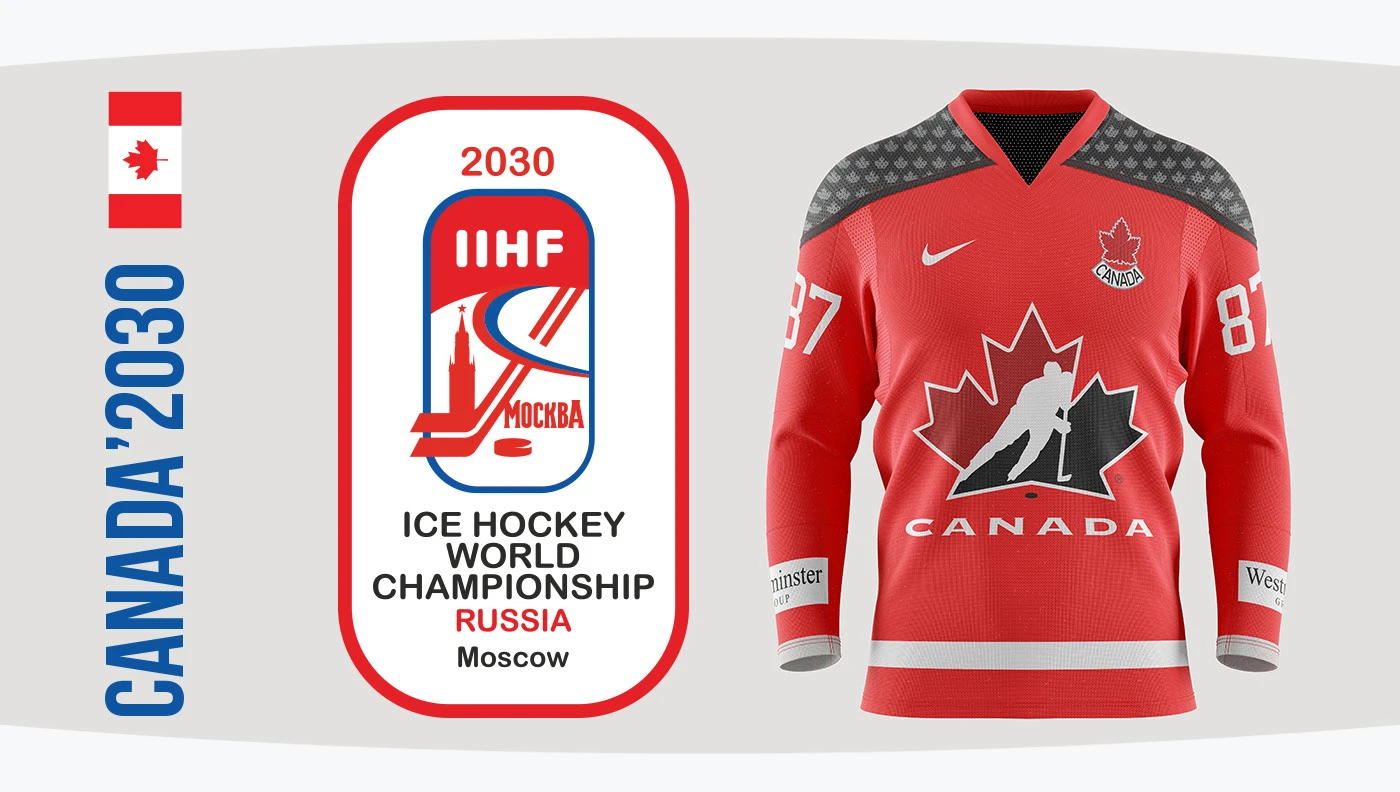 ЧМ по хоккею 2030 / hockey uniform concept for the 2030 Wor… — Изображение №7 — Брендинг, Маркетинг на Dprofile