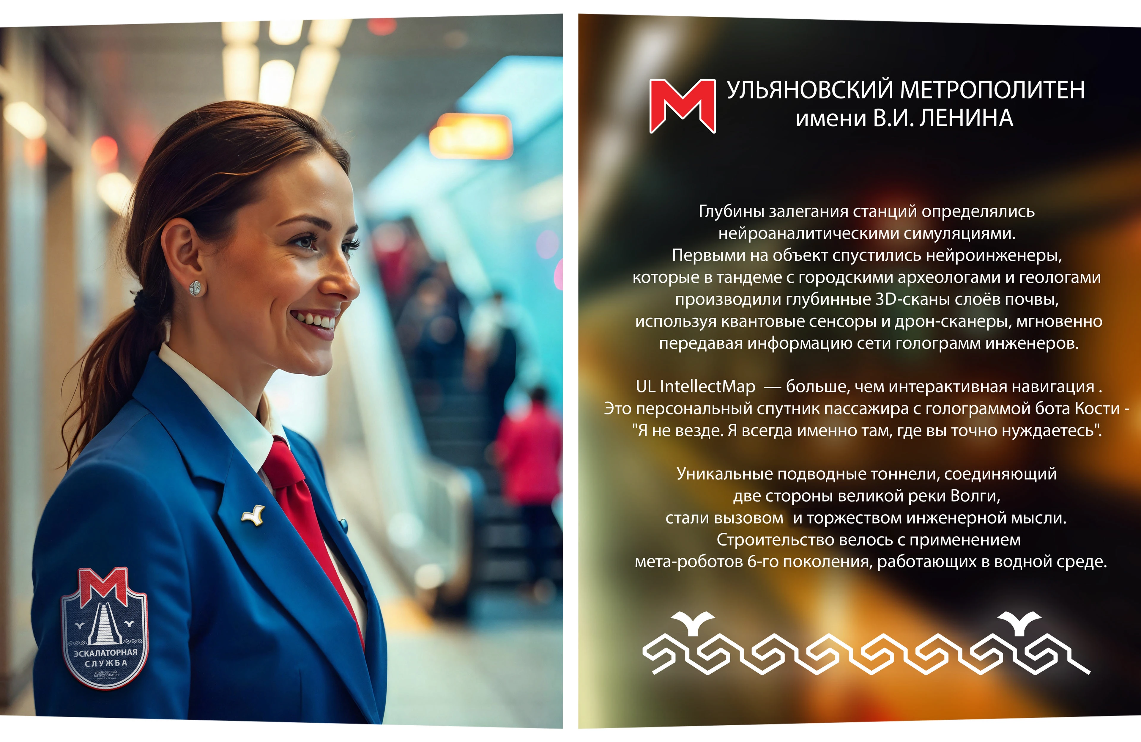 УЛЬЯНОВСКИЙ МЕТРОПОЛИТЕН (ULYANOVSK METRO) /concept/ — Изображение №24 — Графика, Промдизайн на Dprofile