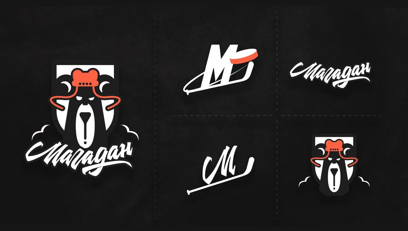 "МАГАДАНСКИЕ МИШКИ / BEARS of MAGADAN" / hockey team design… — Изображение №26 — Брендинг, Графика на Dprofile