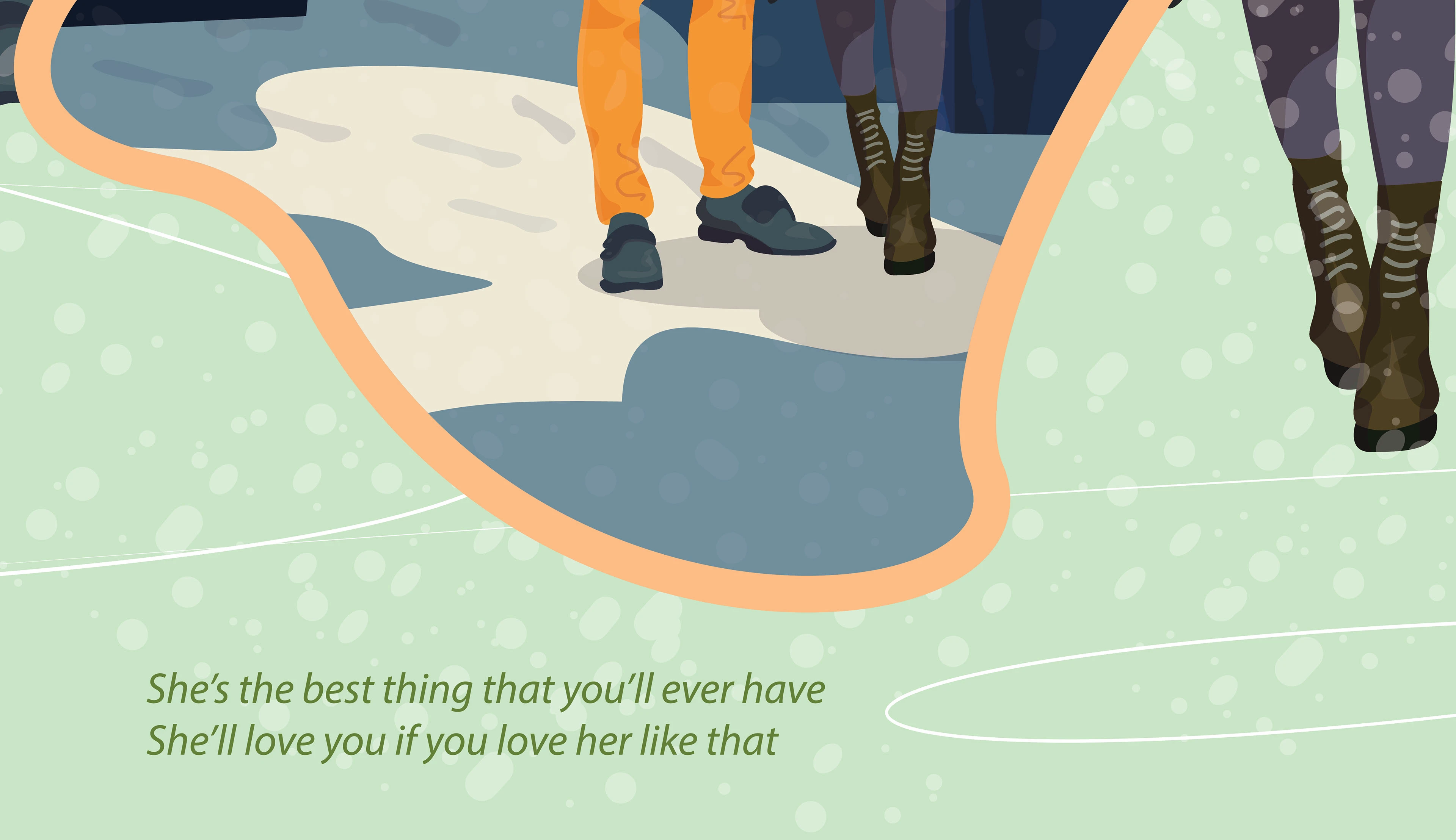 IF YOU LOVE HER /an illustrated romantic story/ — Изображение №14 — Иллюстрация, Графика на Dprofile