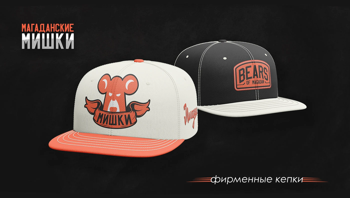 "МАГАДАНСКИЕ МИШКИ / BEARS of MAGADAN" / hockey team design… — Изображение №46 — Брендинг, Графика на Dprofile