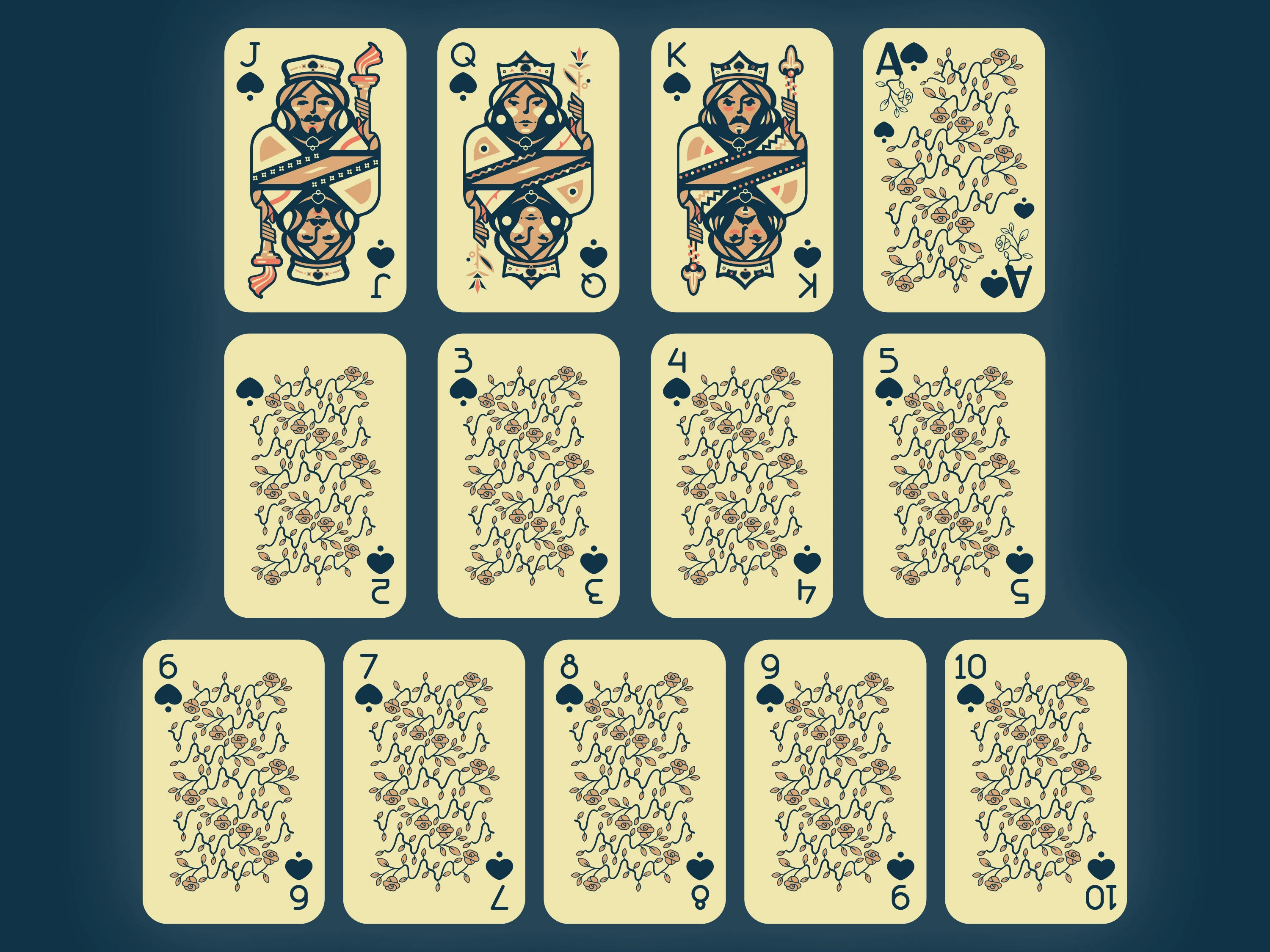 PLAYING CARDS /концепт вариации игральных карт/ — Изображение №5 — Брендинг, Иллюстрация на Dprofile