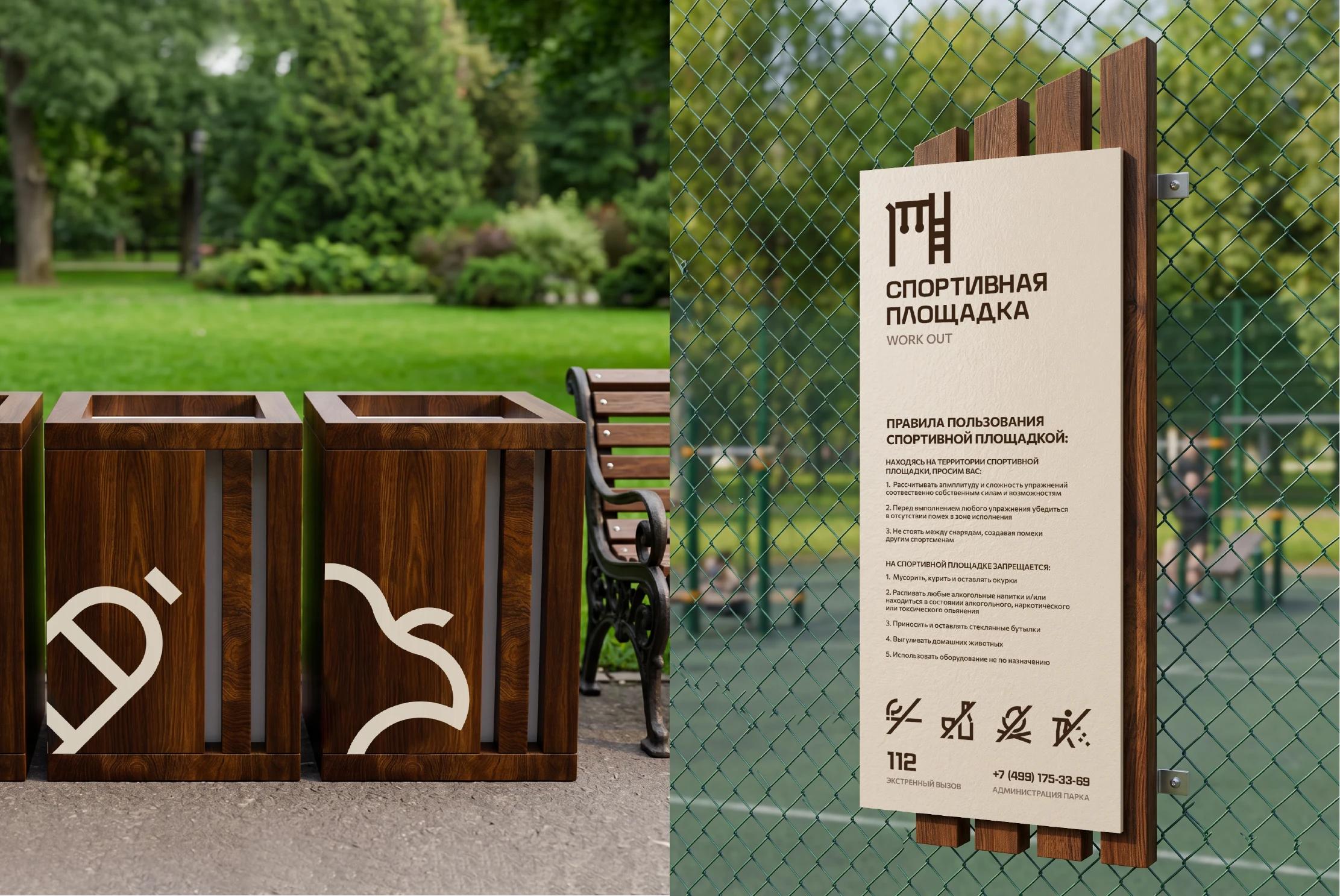 НАВИГАЦИЯ ПАРКА | Воронежский центральный парк — Изображение №7 — Брендинг, Графика на Dprofile