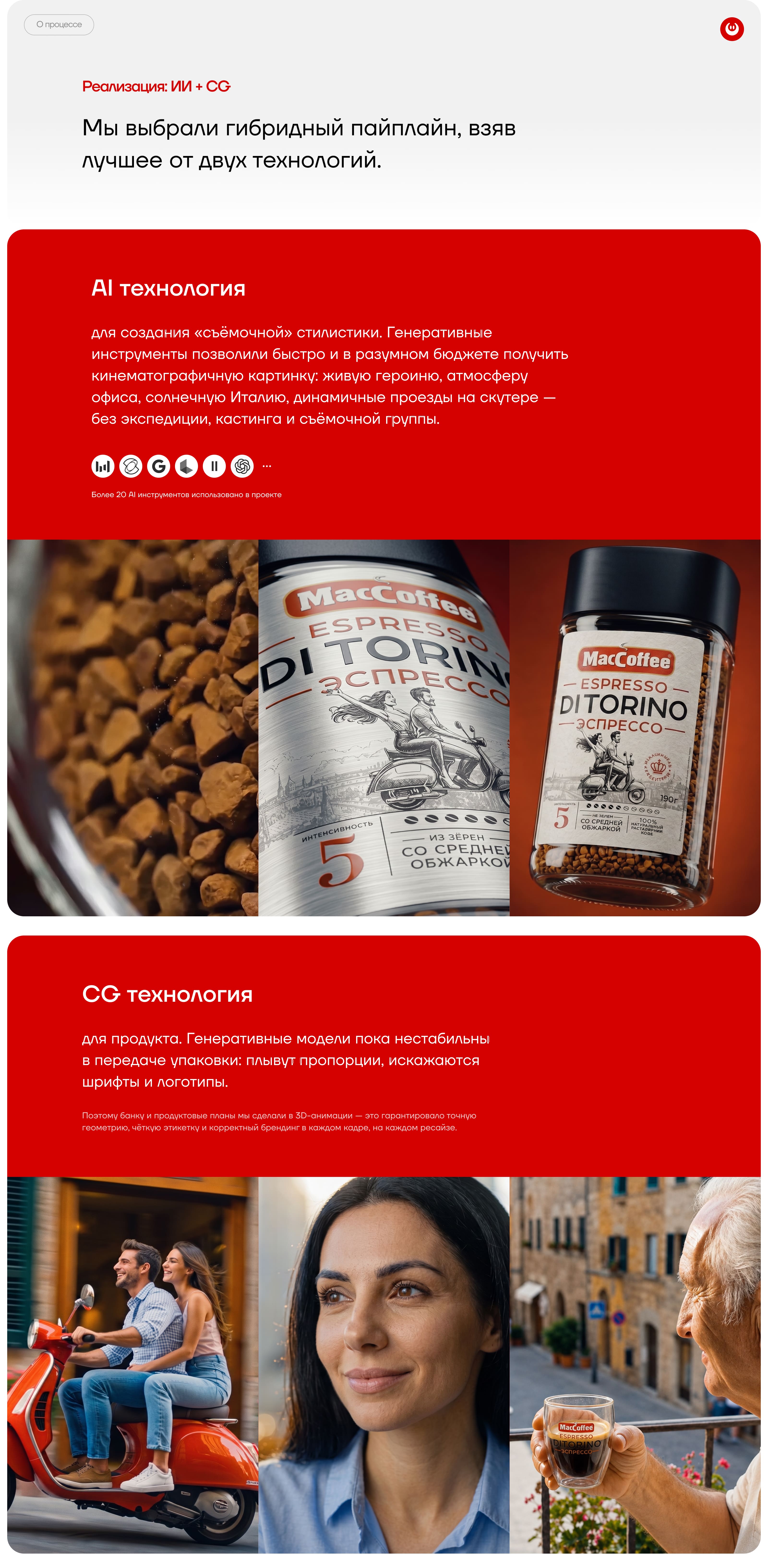 MacCoffee Espresso DiTorino — рекламный ролик «Дольче Вита» — Изображение №14 — Маркетинг, Нейро на Dprofile