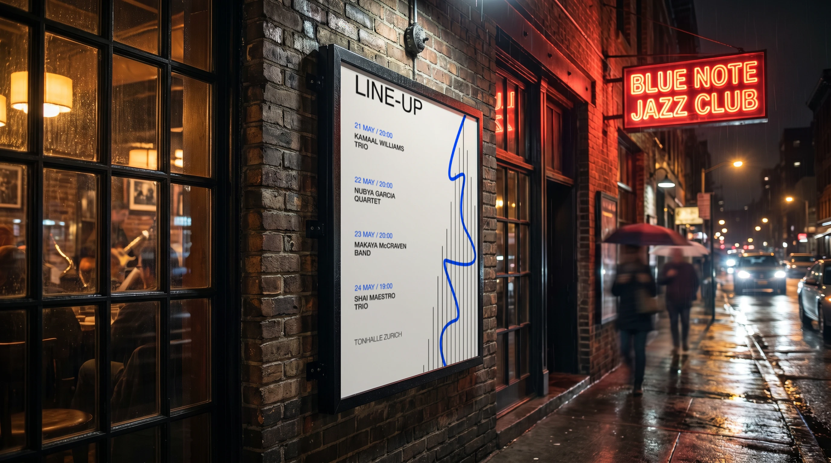 Zurich Jazz Festival 2026 - Visual Identity — Изображение №4 — Графика на Dprofile