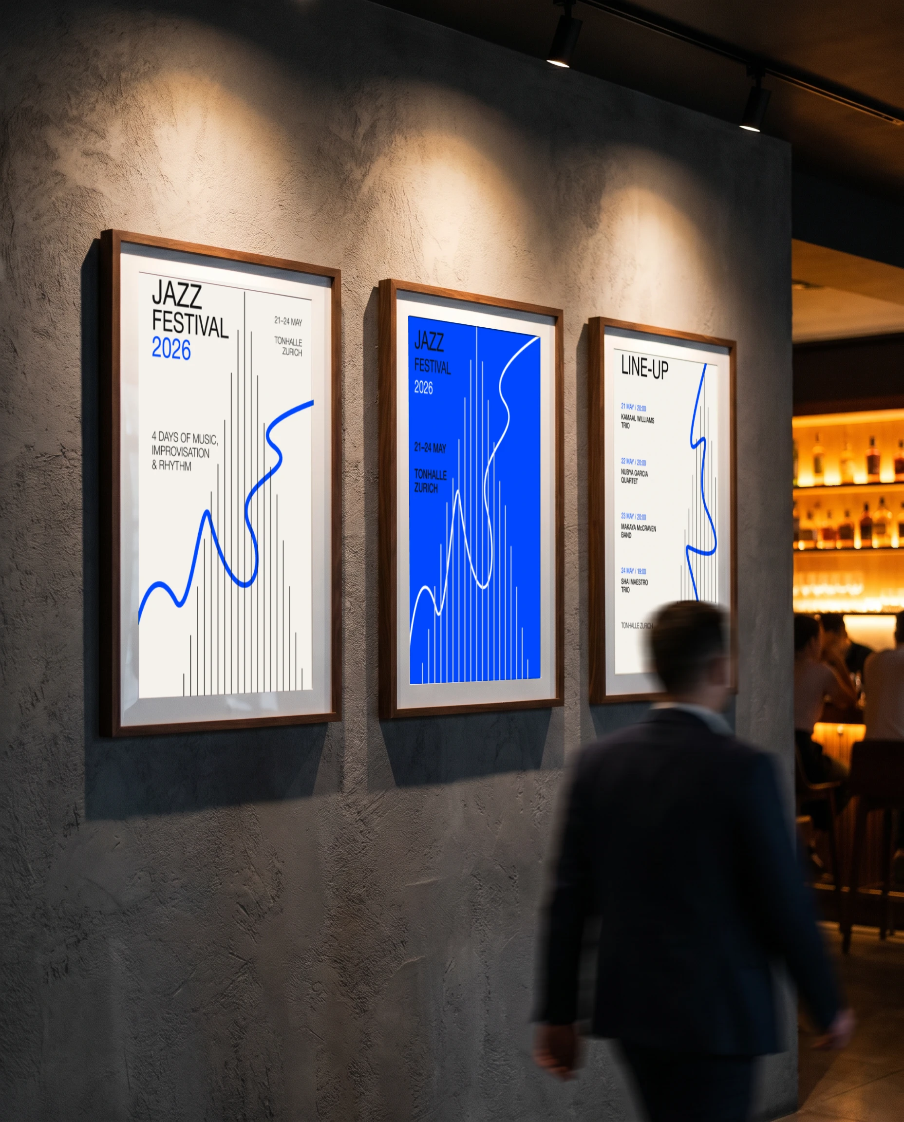 Zurich Jazz Festival 2026 - Visual Identity — Изображение №11 — Графика на Dprofile